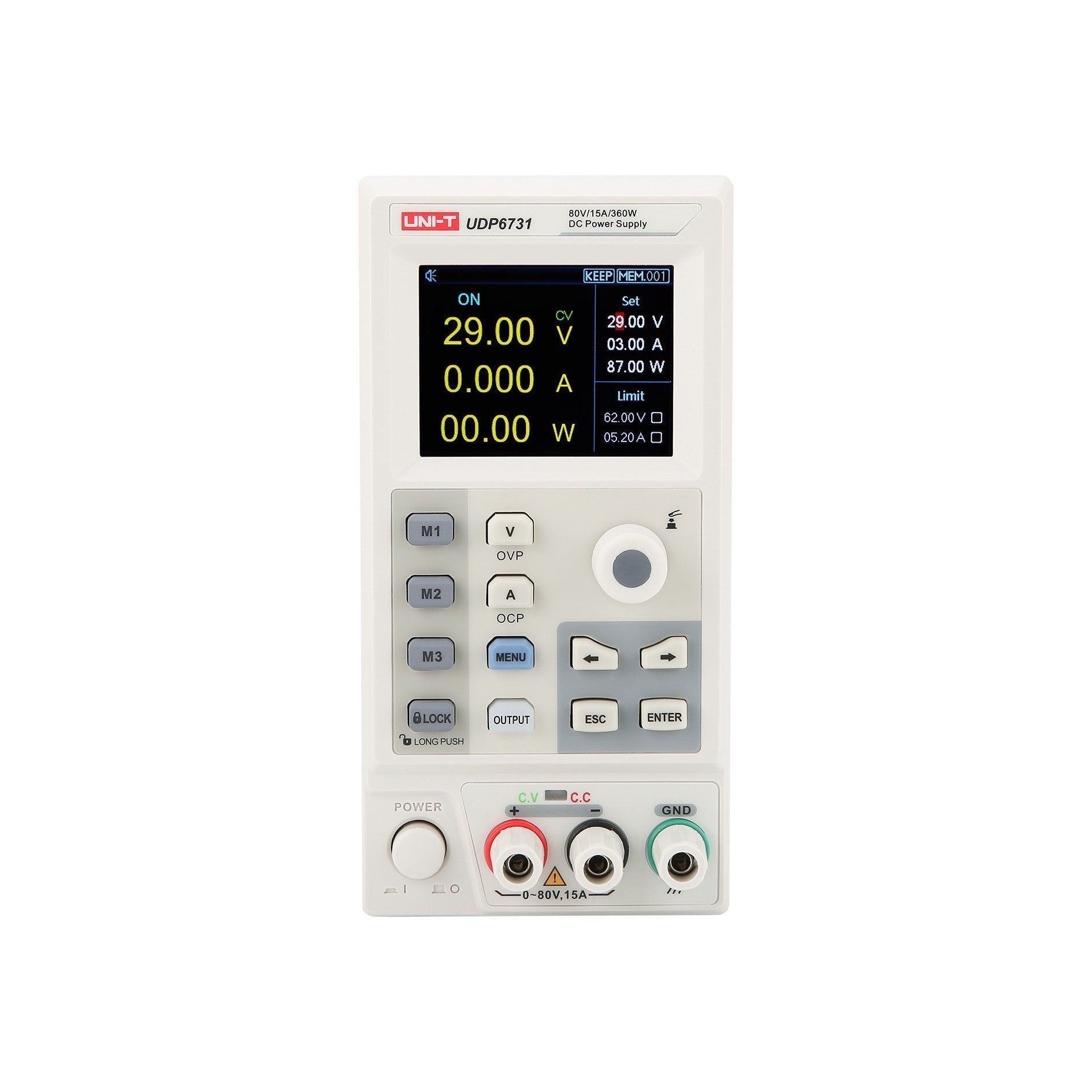 UDP6730 360W 40V/30A Programmable DC Switching Power Supply
