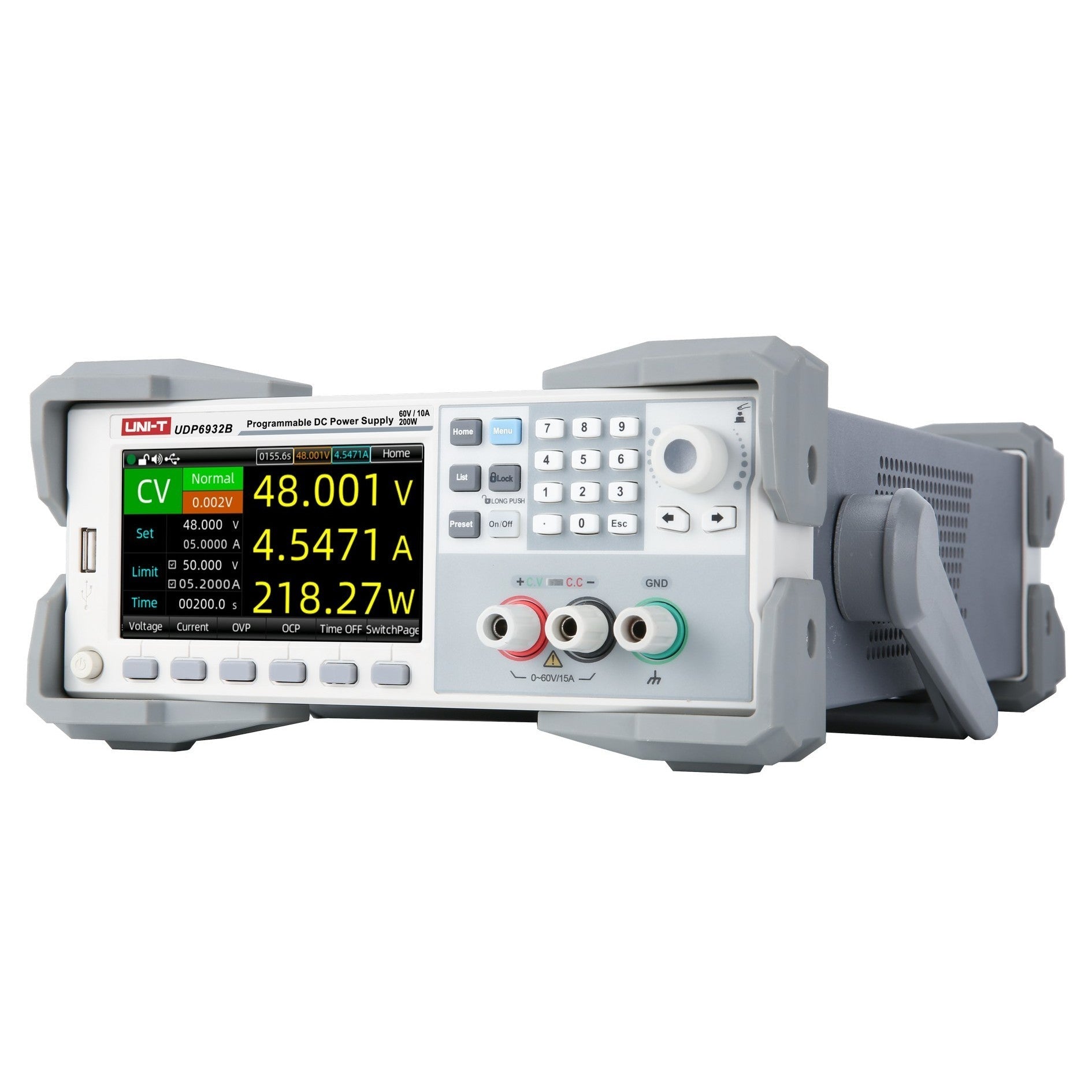 UDP6932B 200W 60V/10A Programmable DC Switching Power Supply
