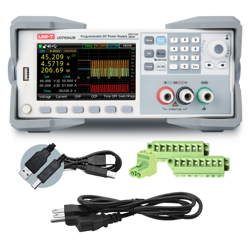 UDP6942B 360W 60V/15A Programmable DC Switching Power Supply