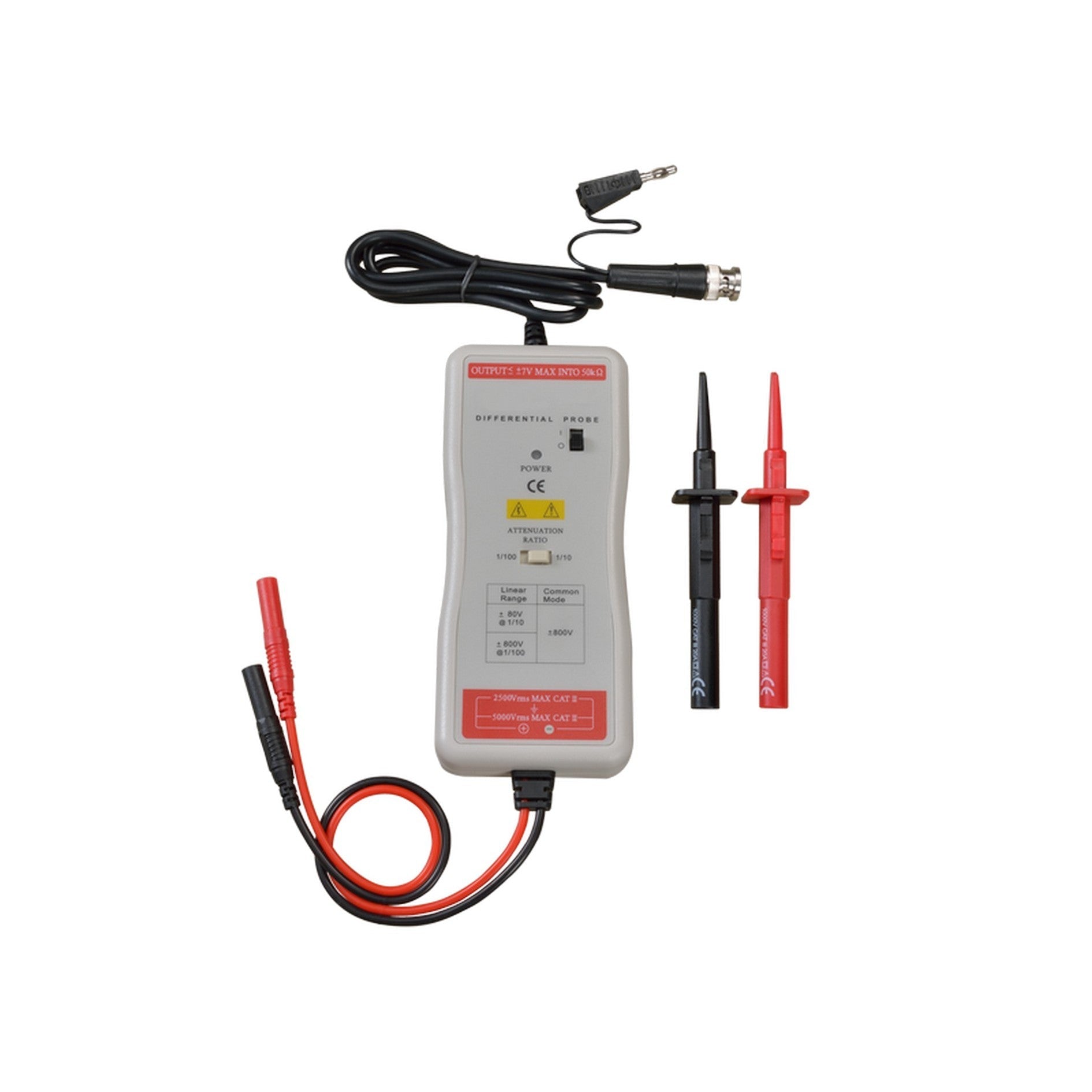 UT-P30 100 MHz 10:1/100:1 Differential Oscilloscope Probe