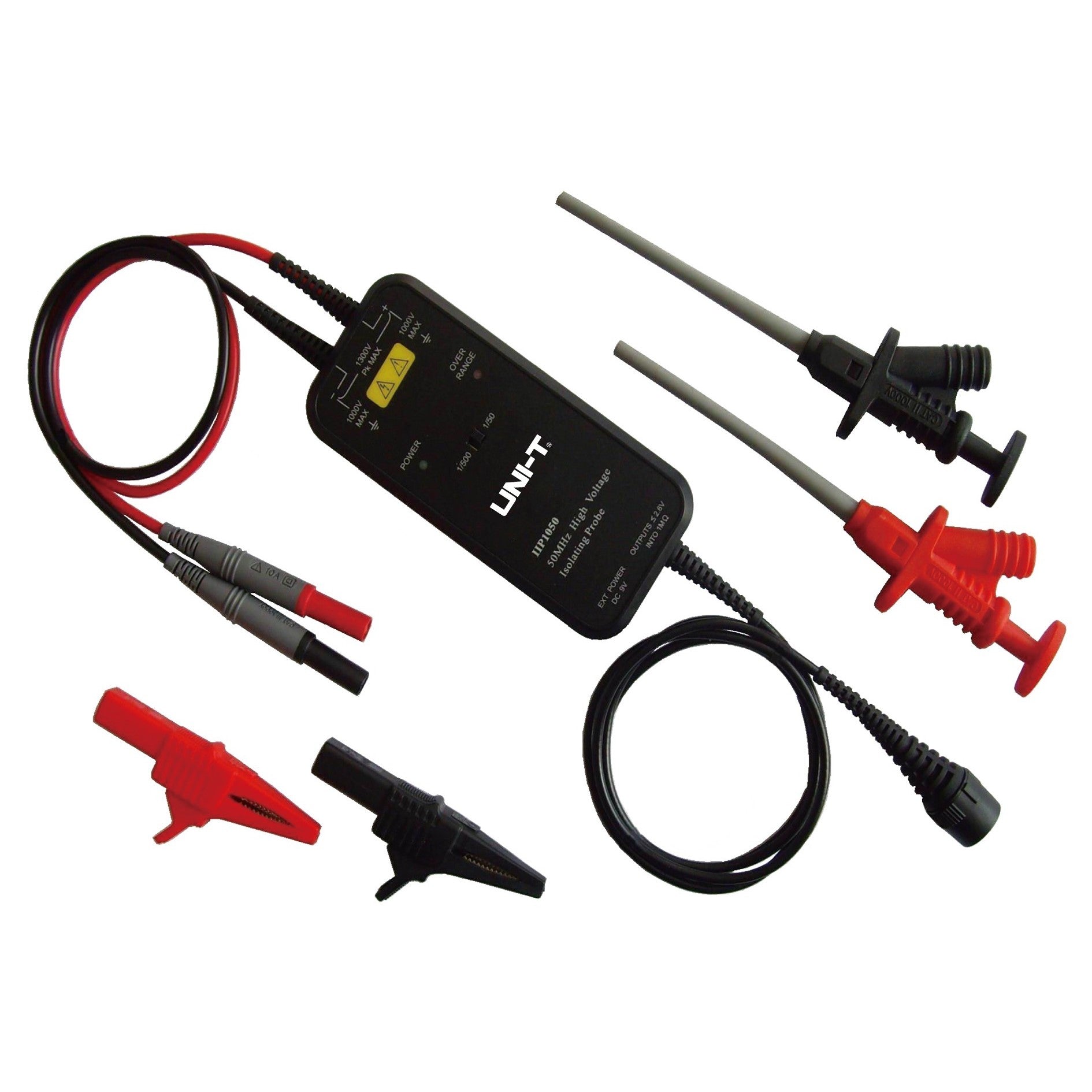 UT-P36 100 MHz 200:1/2000:1 Differential Oscilloscope Probe
