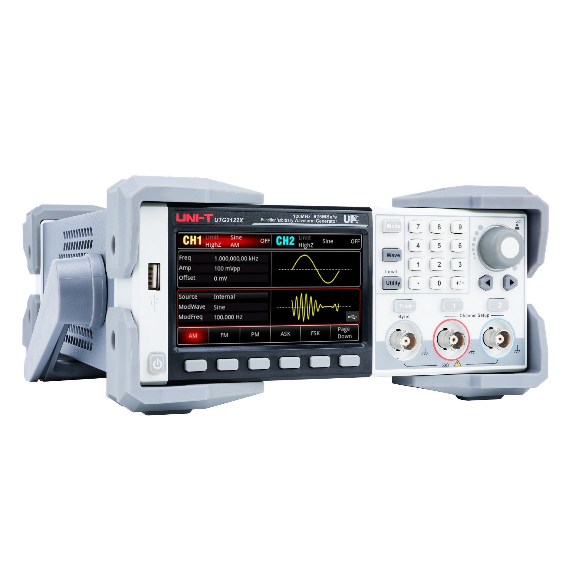 UTG2062X 60 MHz 2Ch Advanced-Series Arbitrary Waveform Generator