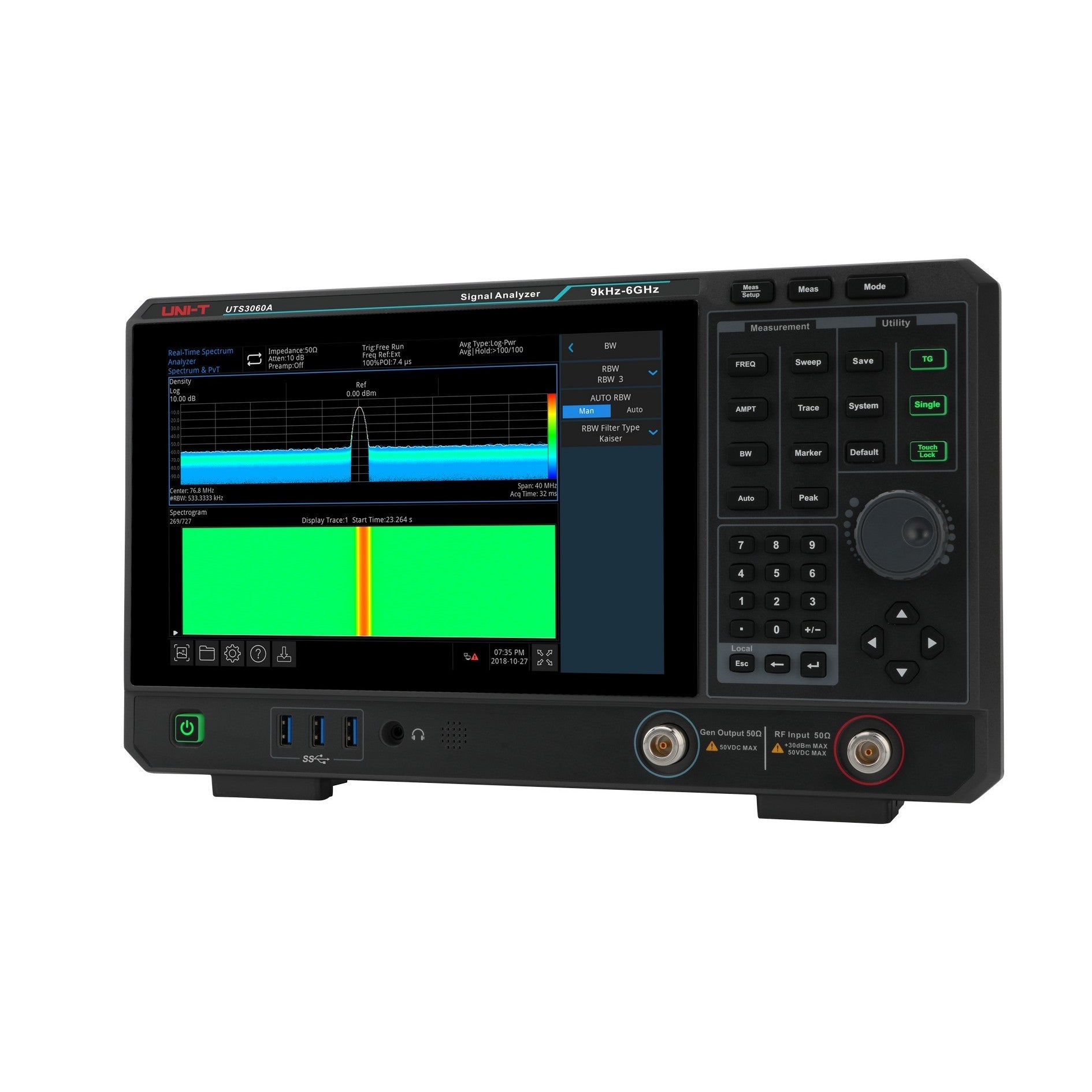 UTS3060A 6.0 GHz Performance-Series Signal Analyzer