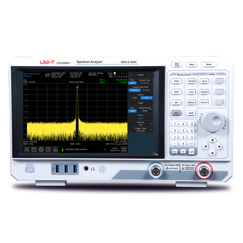 UTS3015T+ 1.5 GHz Spectrum Analyzer with Tracking Generator