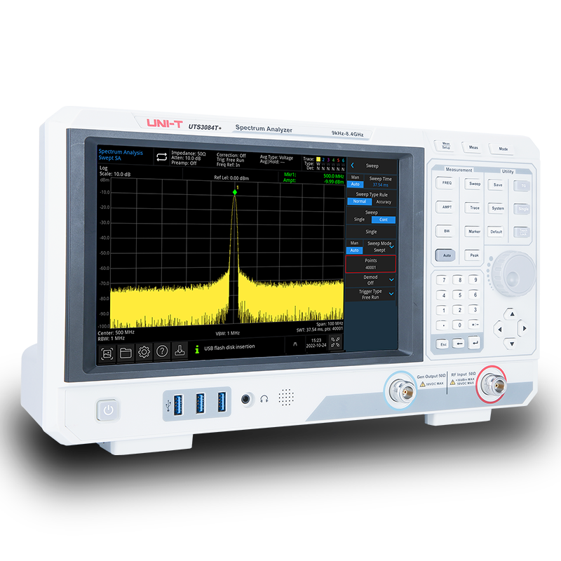 UTS3015T+ 1.5 GHz Spectrum Analyzer with Tracking Generator