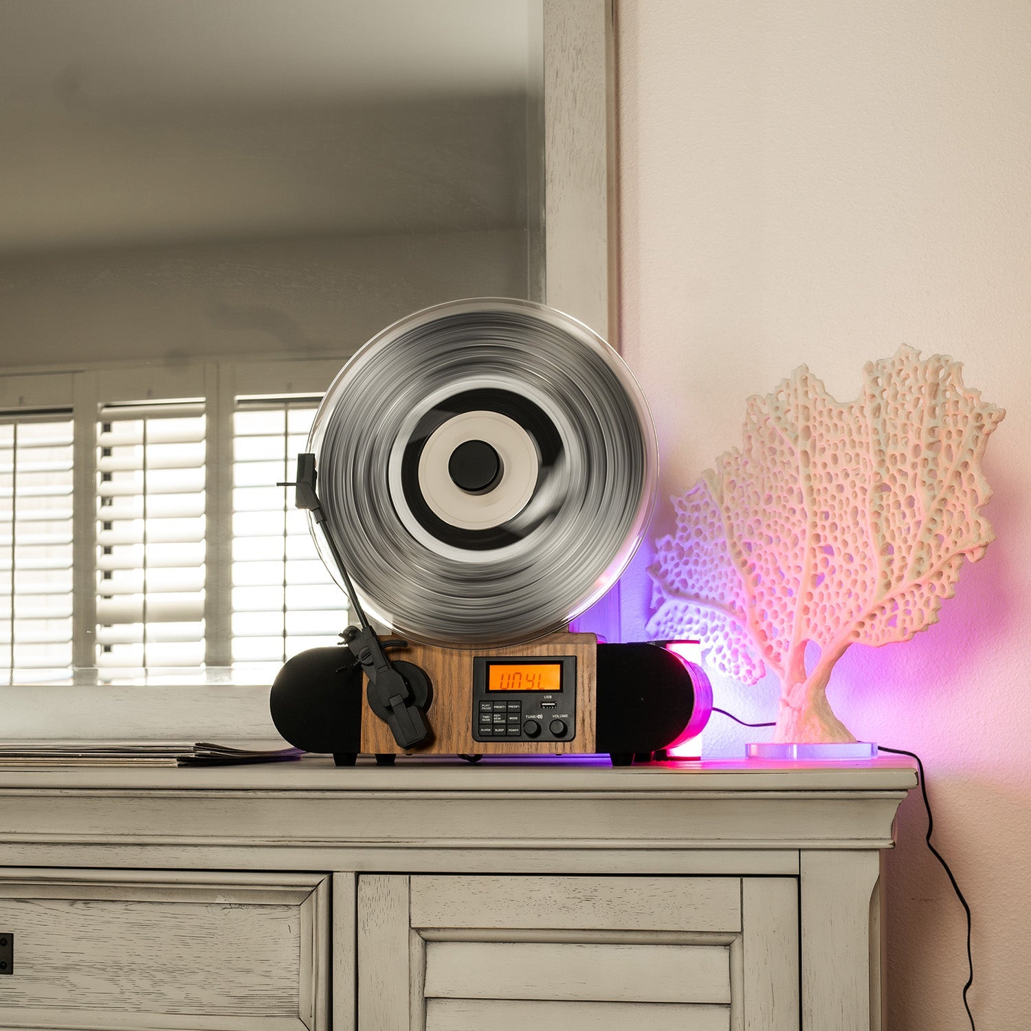 Fuse Vert Vertical Vinyl Record Player