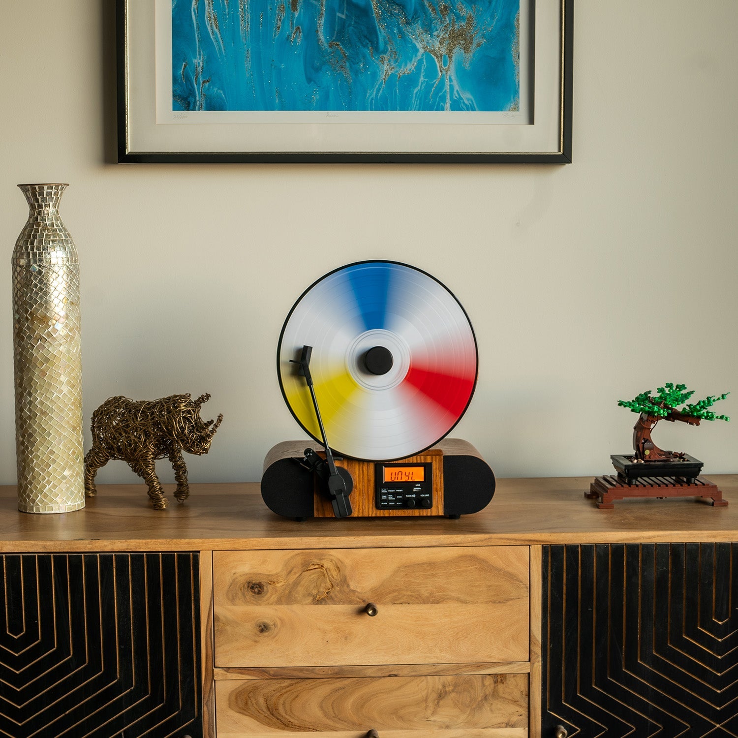 Fuse Vert Vertical Vinyl Record Player