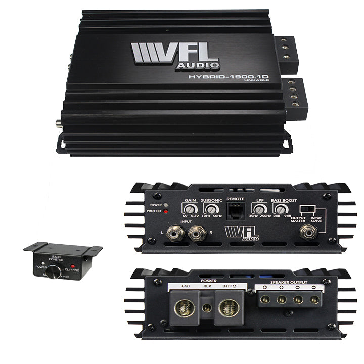 VFL AUDIO Hybrid Amplifier Linkable D Class 1900W Max