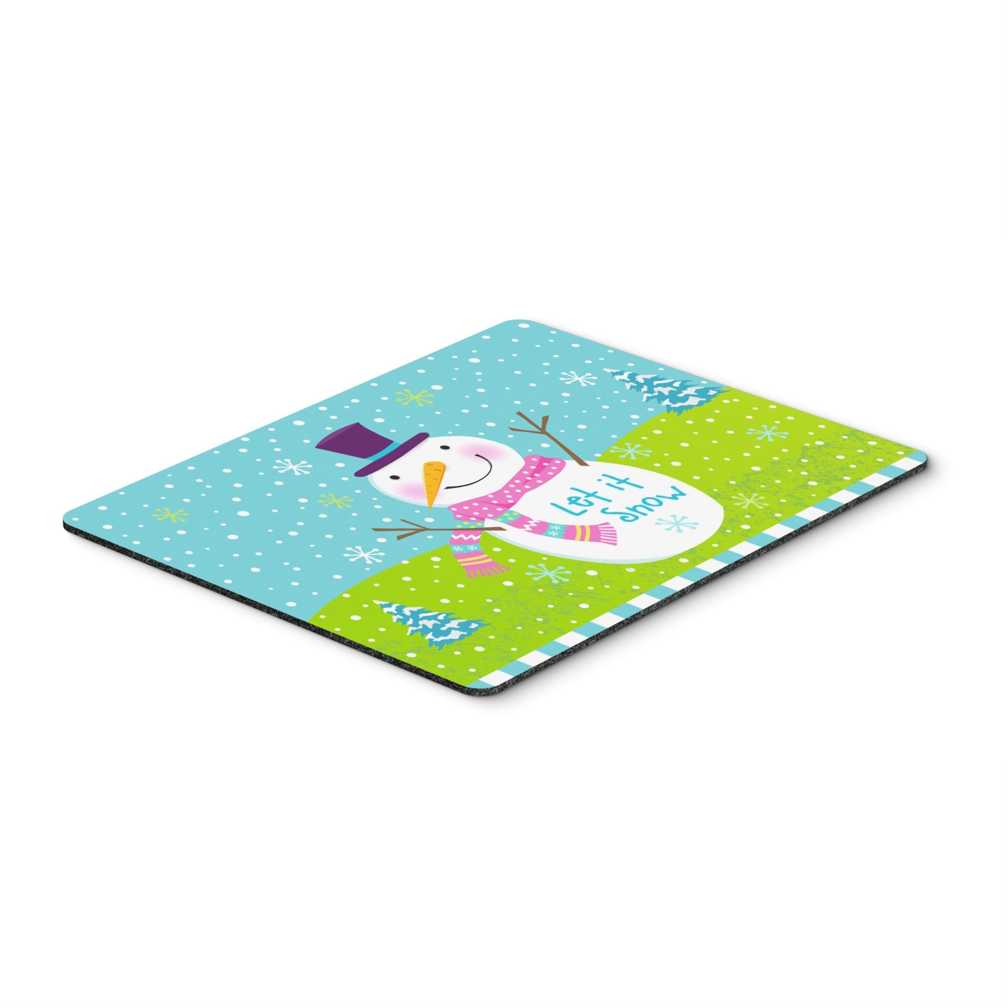 'Caroline'S Treasures Christmas Snowman Let It Snow Mouse Pad, Hot Pad Or Trivet, Multicolor (Vha3017Mp)''