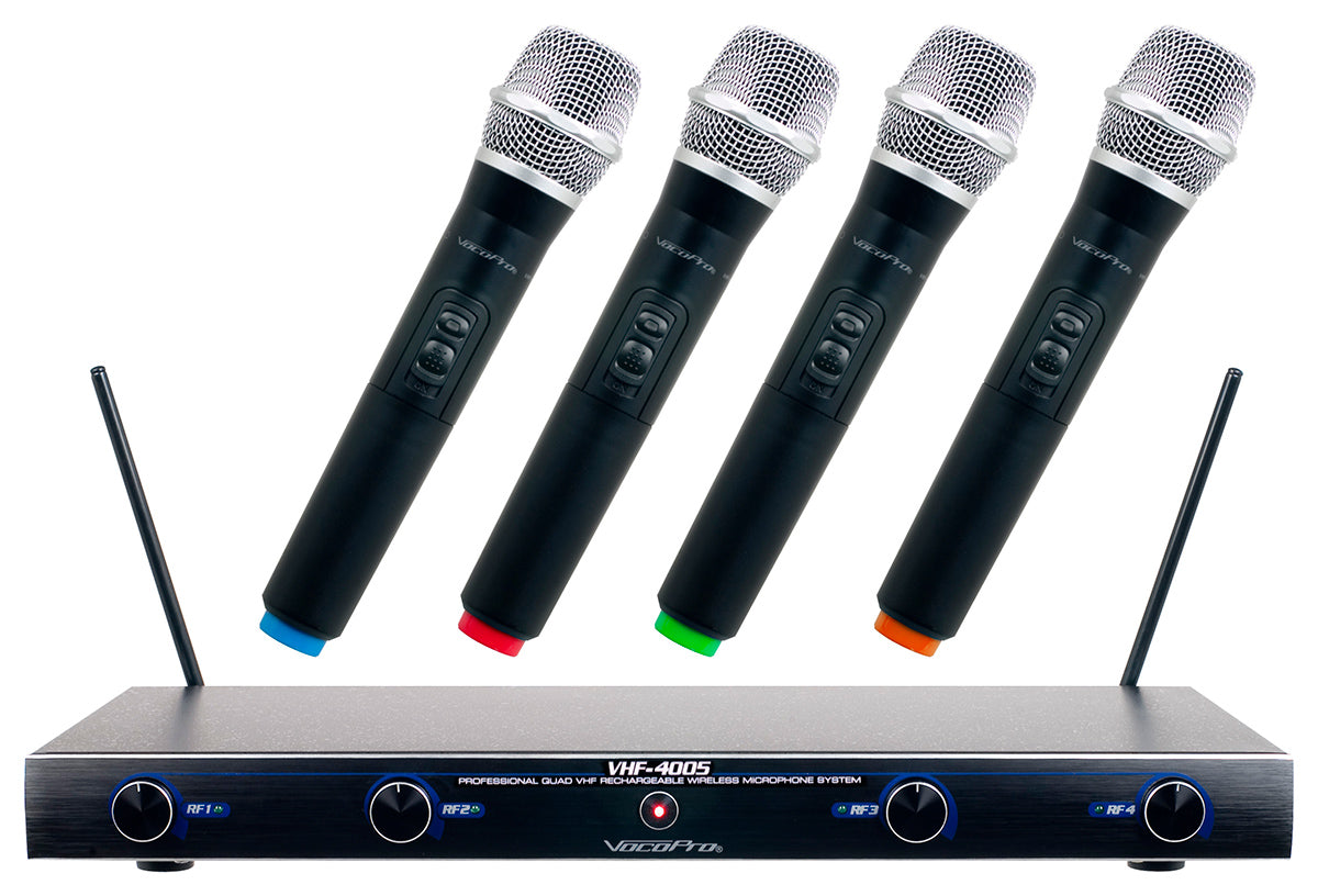 VHF40052  VHF RECHARGEABLE WIRELESS MICROPHONE SYSTEM