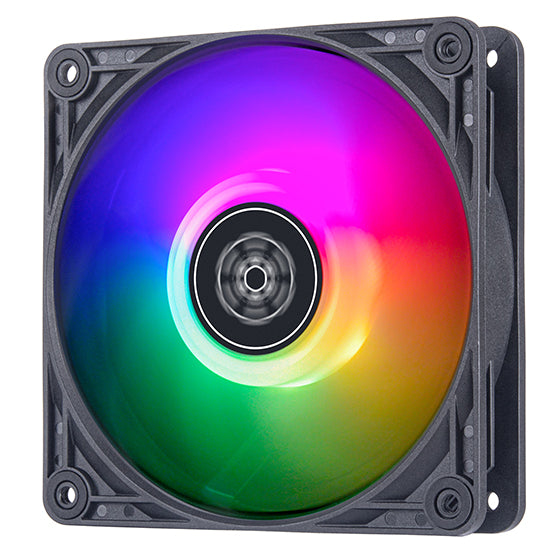 Performance enhanced 120mm PWM ARGB fan