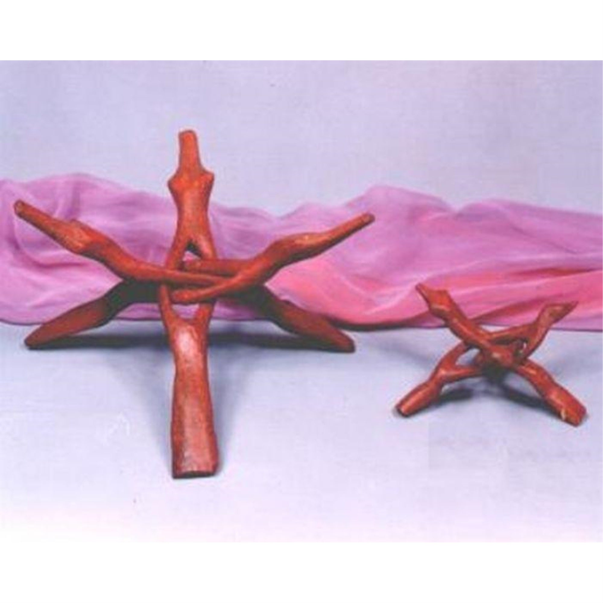 Wooden Snake Stand 9 inch