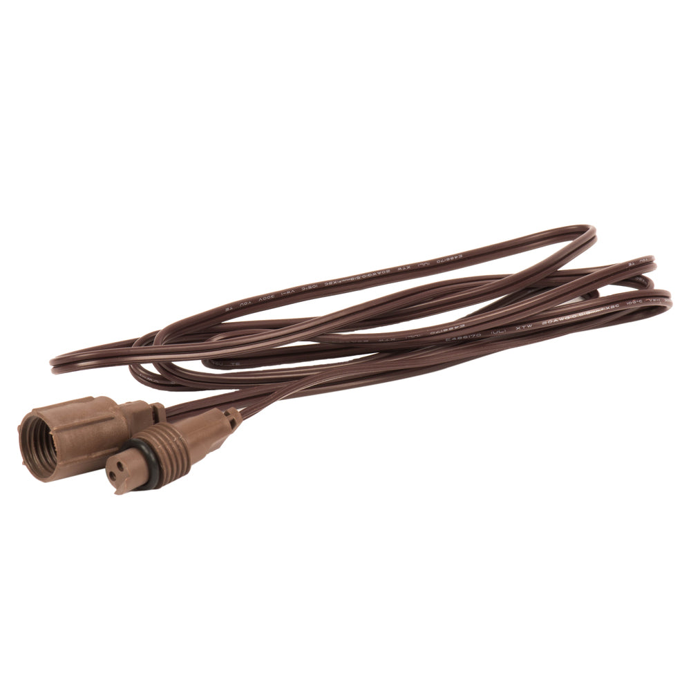 Vickerman 6 Brown Wire Coaxial Ext Cord 6/Bag  X6B6611