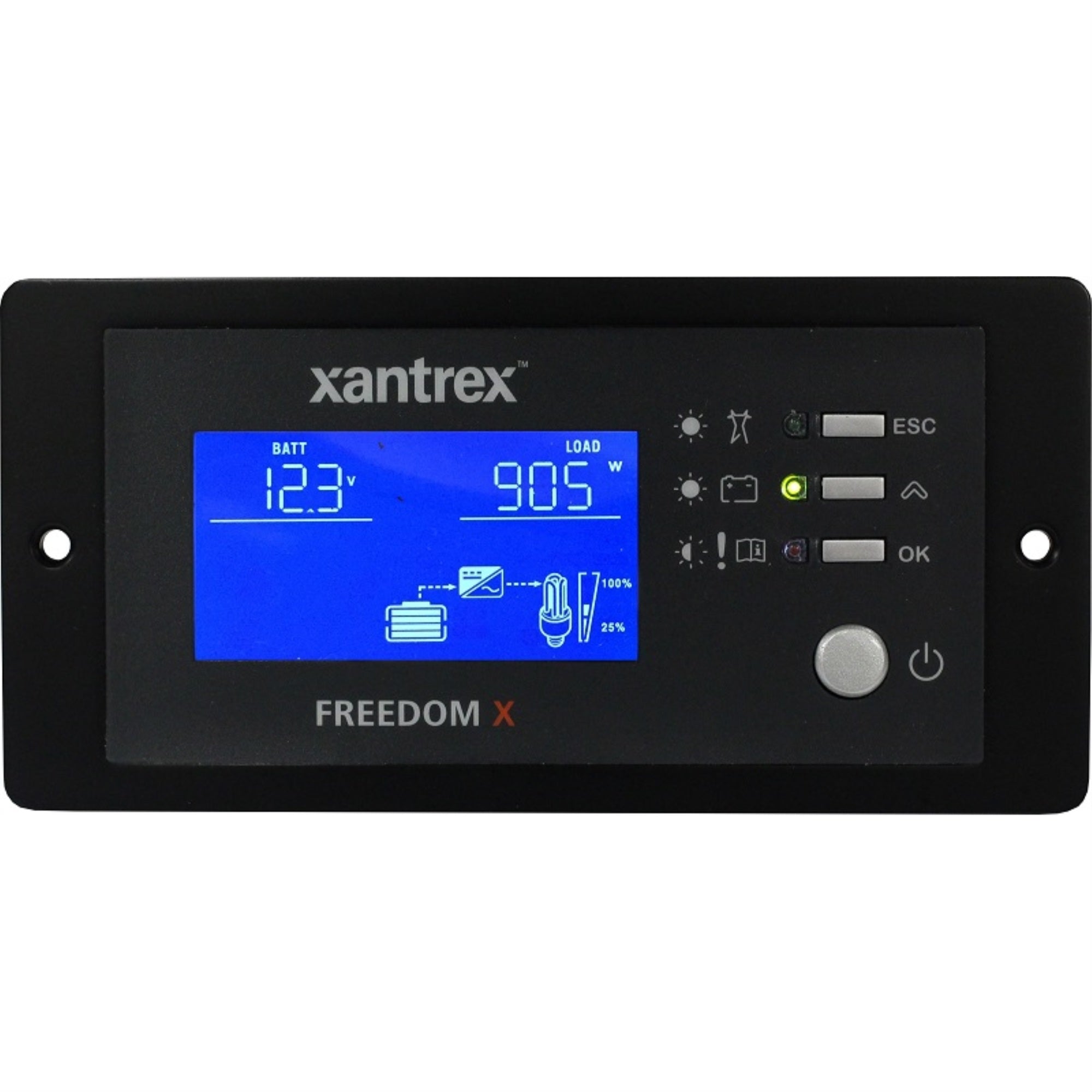 Xantrex 808081701 Remote With 25 Cable For Freedom X and XC Inverters