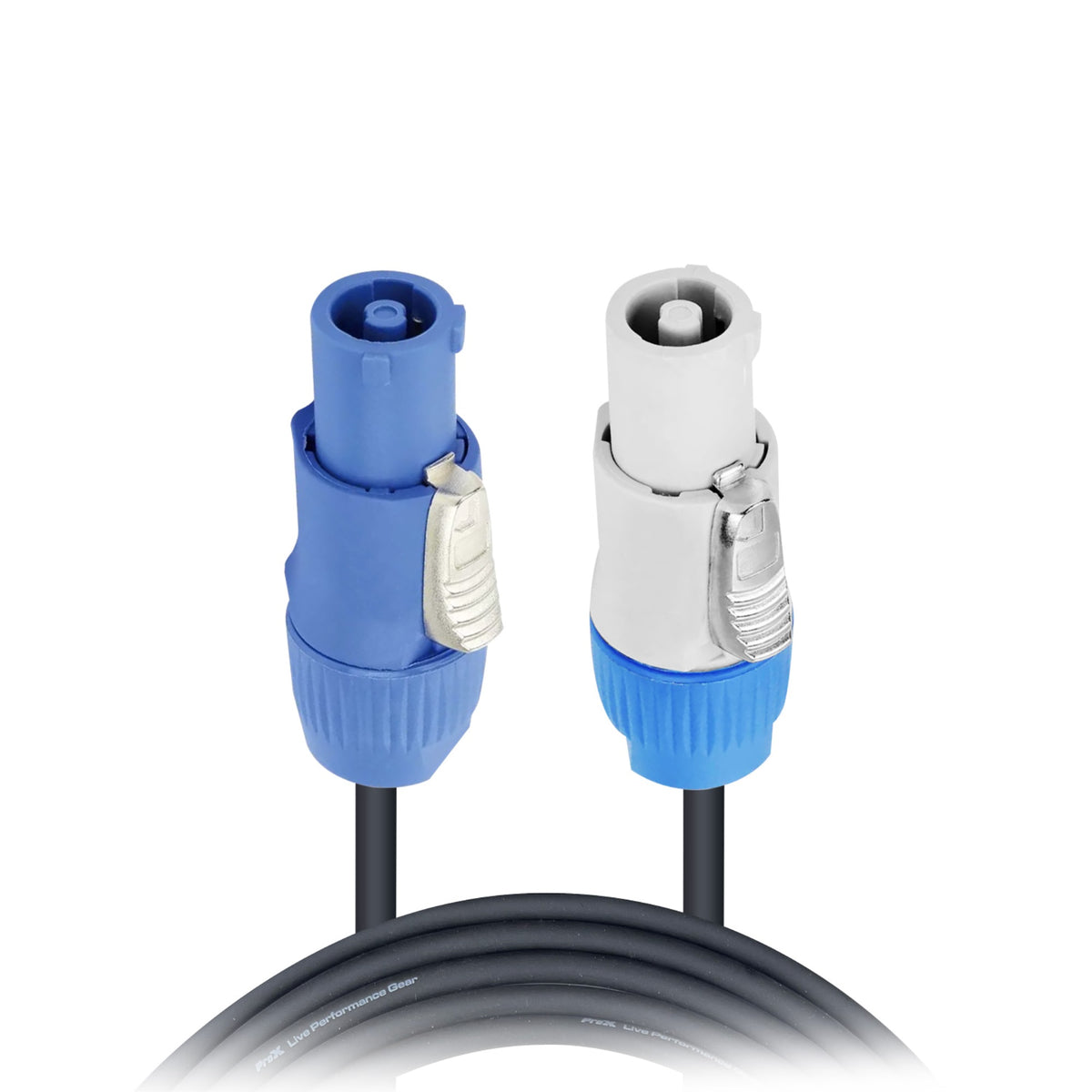 Prox Xc Pwc14 25 25 Ft.14 Awg High Performance Link Grey Male To Blue Male For Power Connection Compatible Devices