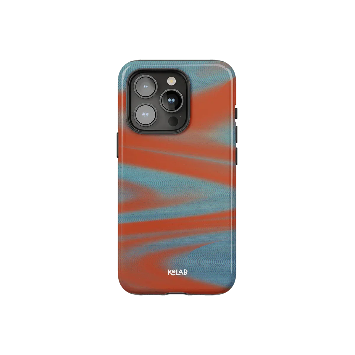 Aalto | Y2K Orange Phone Case with Futuristic Style