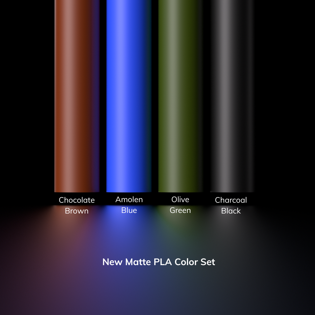 Amolen 8th Anniversary PLA Color Bundle – 4 × 1KG