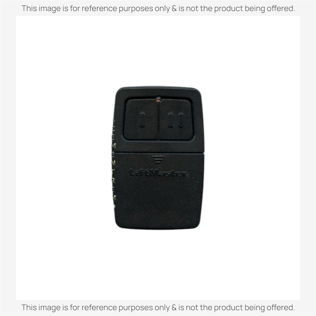 Anderic Substitute for LiftMaster 375LM 2-Button Visor Universal Garage Door Opener Remote Control [375UT-2button]