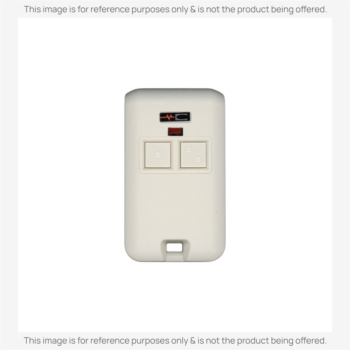 Anderic Substitute Kit for Linear 3083 Multi-Code 2-button 300 Mhz keychain Garage Door Opener Remote Control [RR850LM]