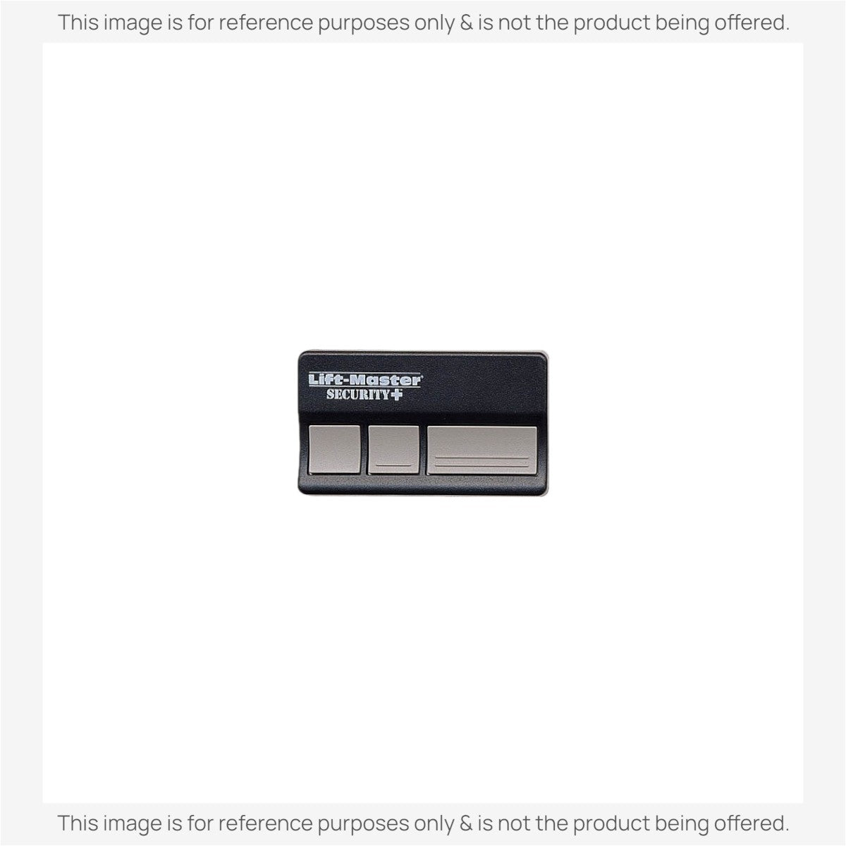 Anderic Substitute for LiftMaster 973LM 3-Button Vizor 390 MHz Garage Door Opener Remote Control [973LM]