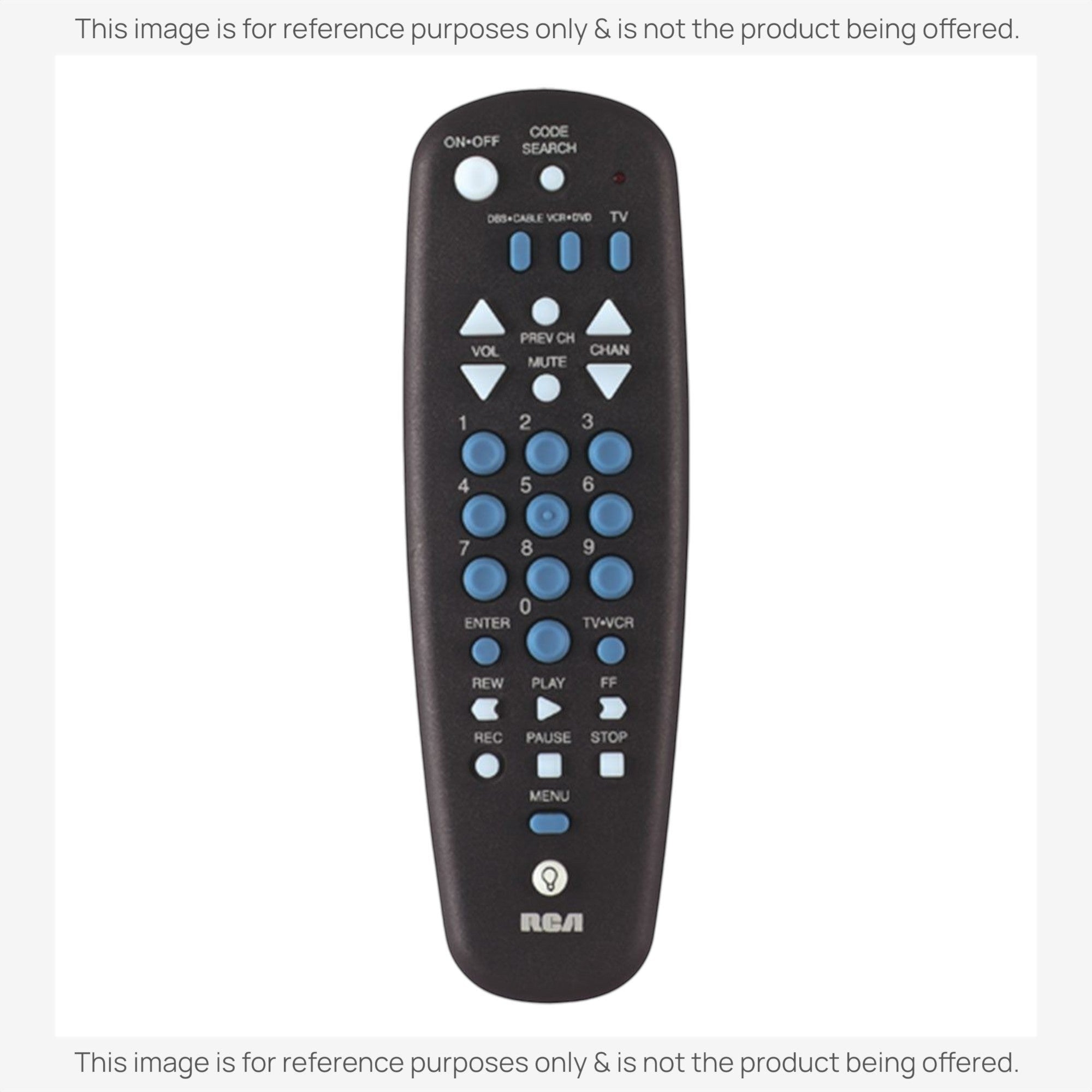 Anderic Substitute for RCA RCU300WPX 3-Device Universal Remote Control [RRU401]