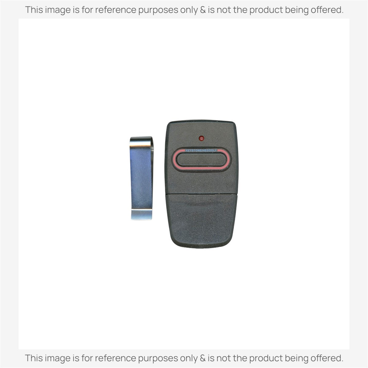 Anderic Substitute for Crusader M220 300MHZ 10 dip switch visor sized remote Garage Door Opener Remote Control [375UT-2button]