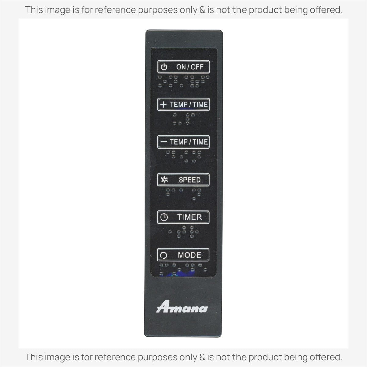 Anderic Substitute for Amana AC-5620-72 Room Air Conditioner Remote Control [RR2054]