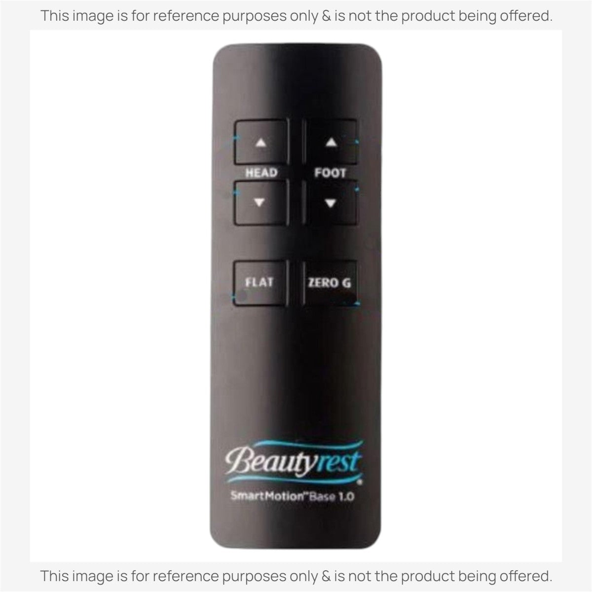 Anderic Substitute For Beautyrest Smart Motion 1.0 Adjustable Bed Remote Control - Smartmotion [RR399A]