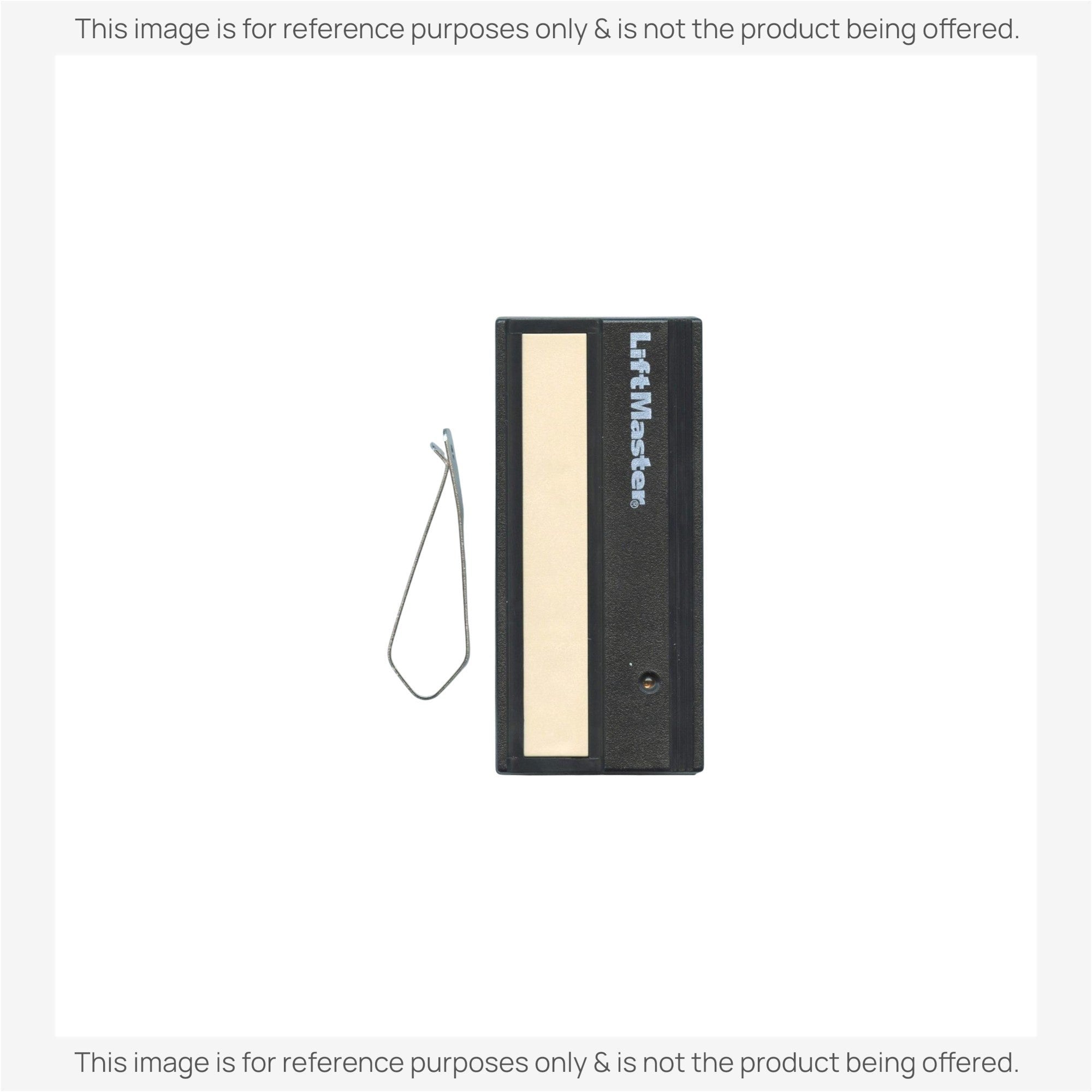 Anderic Substitute for LiftMaster 61LM / 61LMC 1-Button Visor 390 MHz Garage Door Opener Remote Control [375UT-3button]