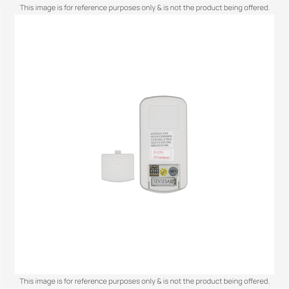 Anderic Substitute for Hampton Bay UC787GT Ceiling Fan Remote Control [RR787T]