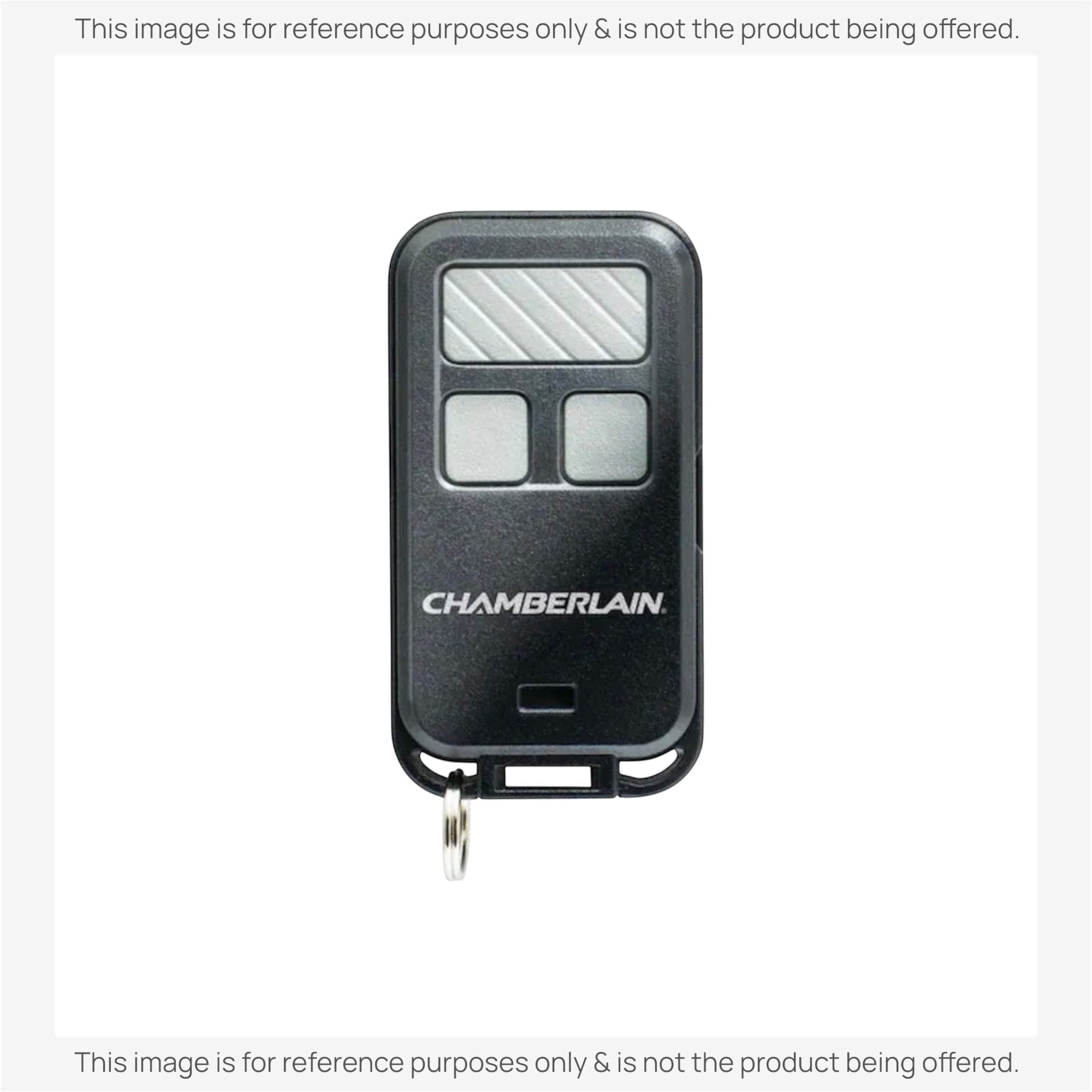 Anderic Substitute for Chamberlain 956EV 3-Button Keychain For all Chamberlain with Learn key Garage Door Opener Remote Control [890MAX]