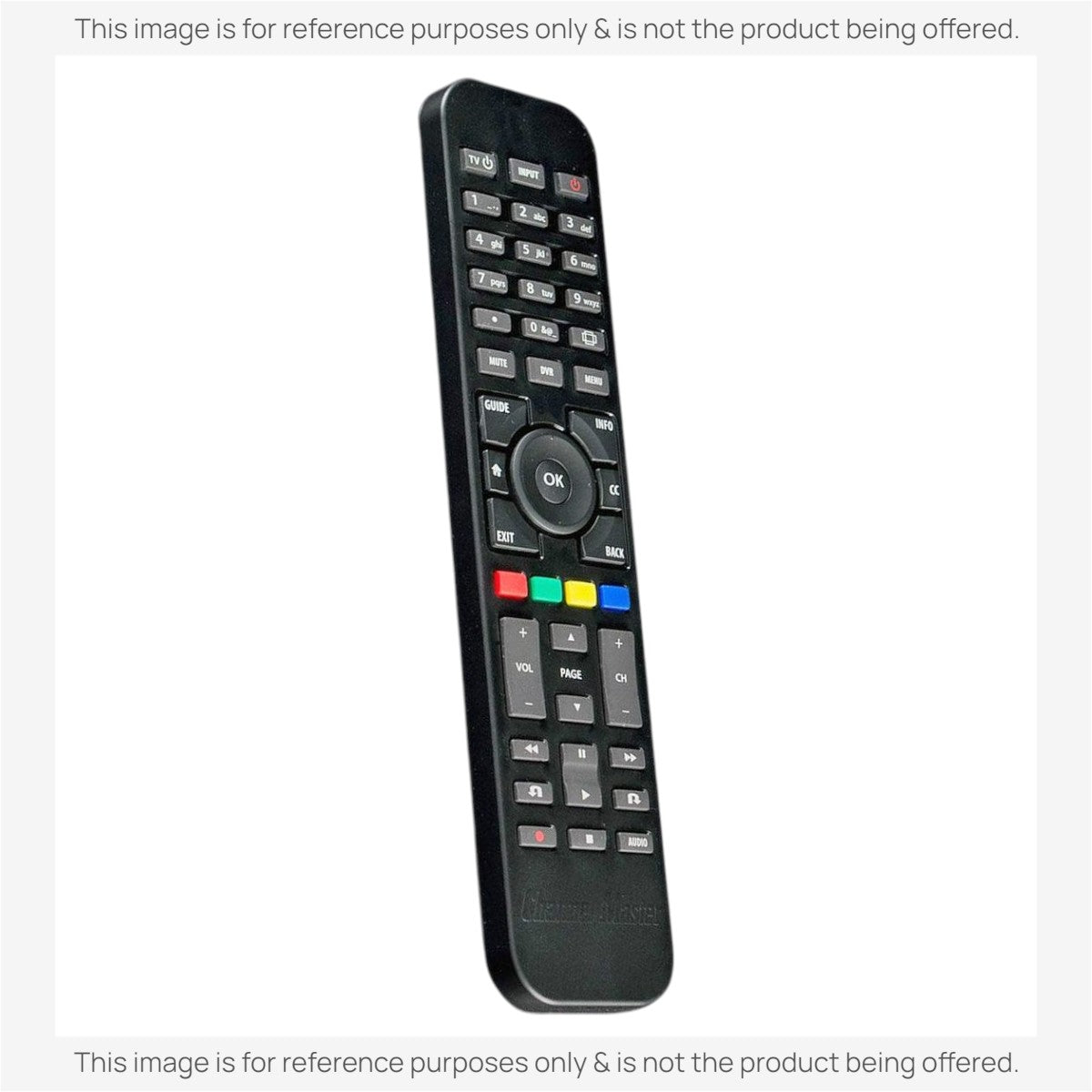 Anderic Substitute For Channel Master CM7500GB16rem Digital TV Tuner Converter Remote Control [RRCM7500]