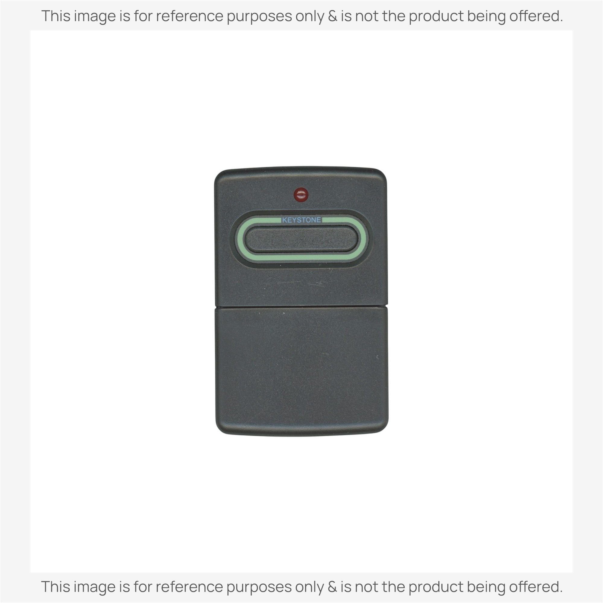Anderic Substitute for Crusader P220 318MHZ 9 dip trinary visor size remote Garage Door Opener Remote Control [375UT-2button]
