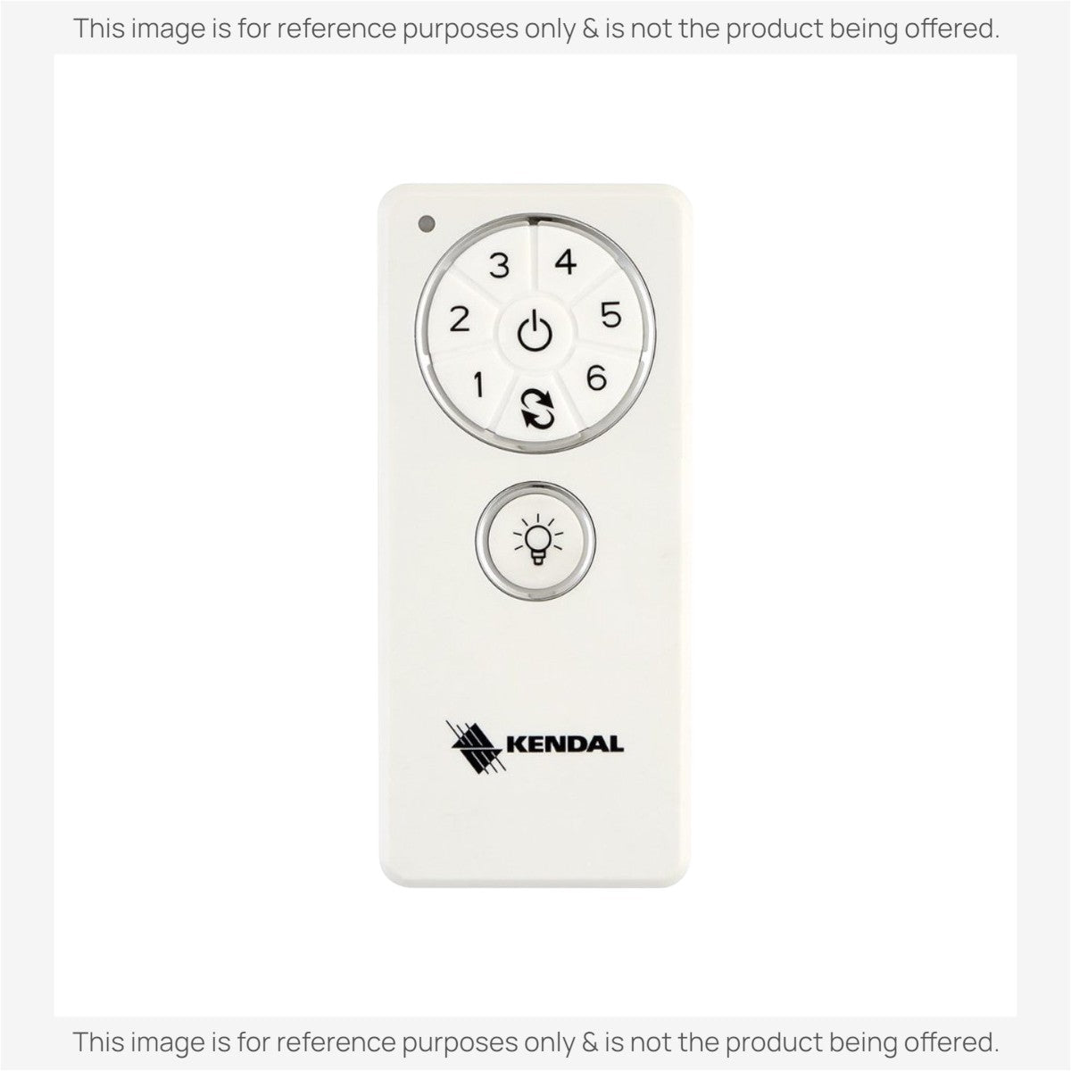 Anderic Substitute for Kendal Lighting 6 Speed Remote Control Ceiling Fan Remote Control [Anderic DC1]
