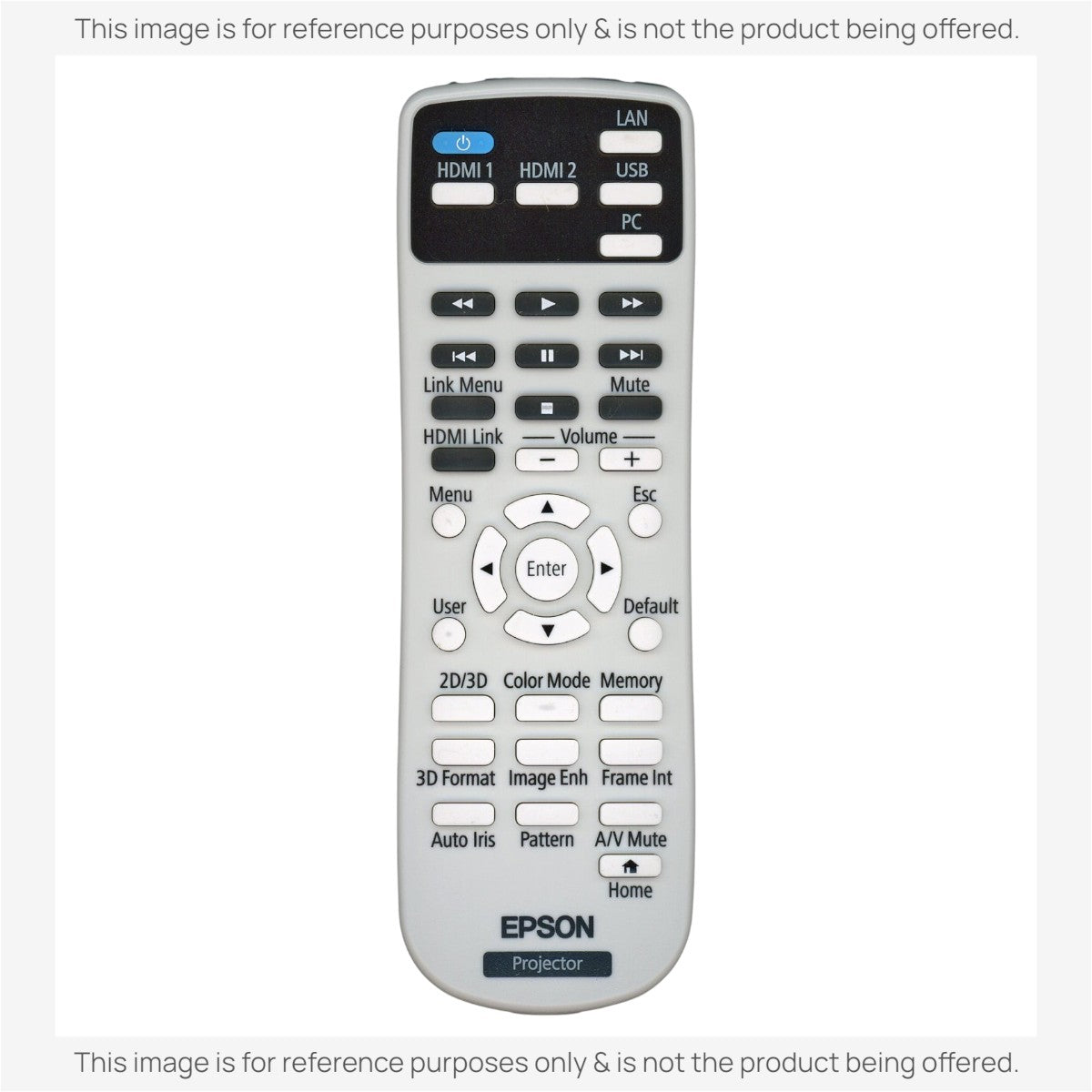 Anderic Substitute for Epson 2181830 Projector Remote Control [RR3720]