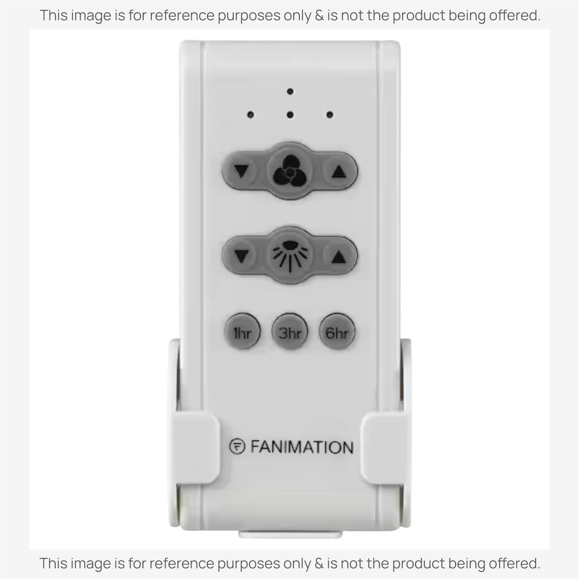 Anderic Substitute Kit for Fanimation 3-Speed Remote Control with Receiver Non-Reversing Kit | KUJCE10611 CR500 [63T-AC83T-KIT]