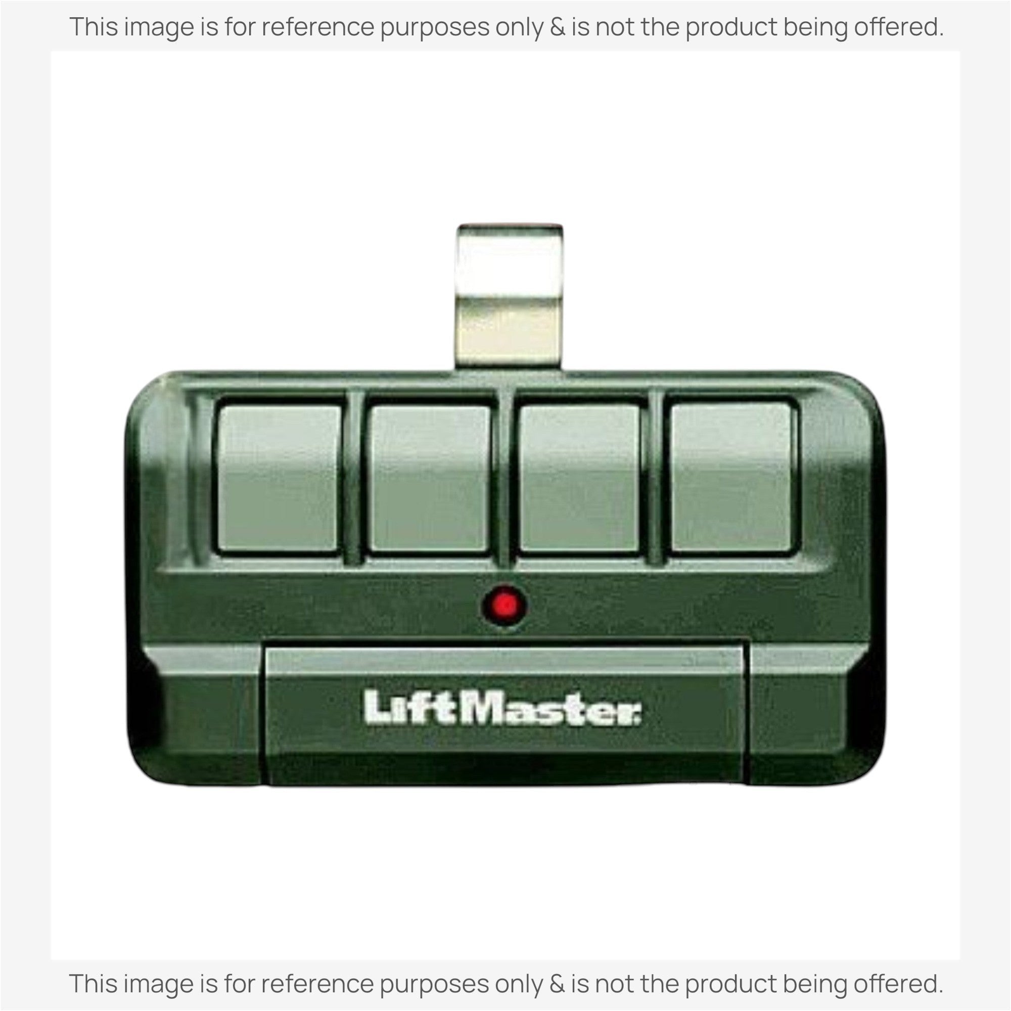 Anderic Substitute for LiftMaster 894LT Four Button Rolling Code Garage Door Opener Remote Control [375UT-3button]