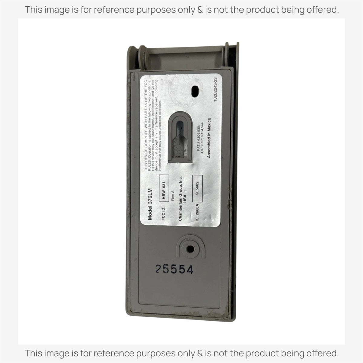 Anderic Substitute for LiftMaster 376LM / 376LMC Wireless Keyless Entry 315MHz Garage Door Opener Remote Control [877MAX]