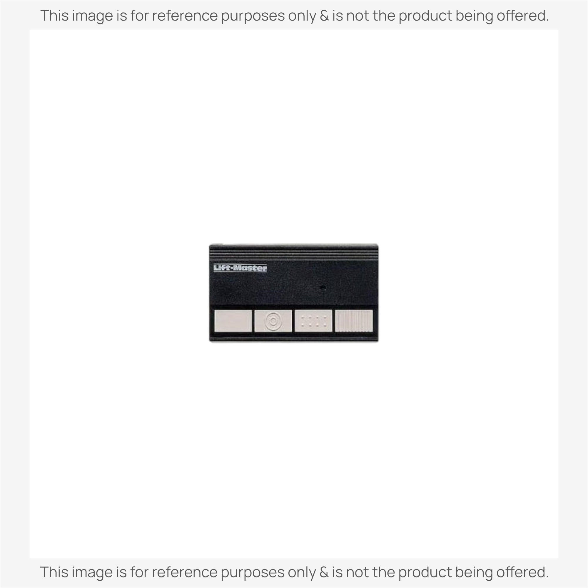 Anderic Substitute for LiftMaster 84LM 4-Button Visor 390 MHz Garage Door Opener Remote Control [375UT-3button]