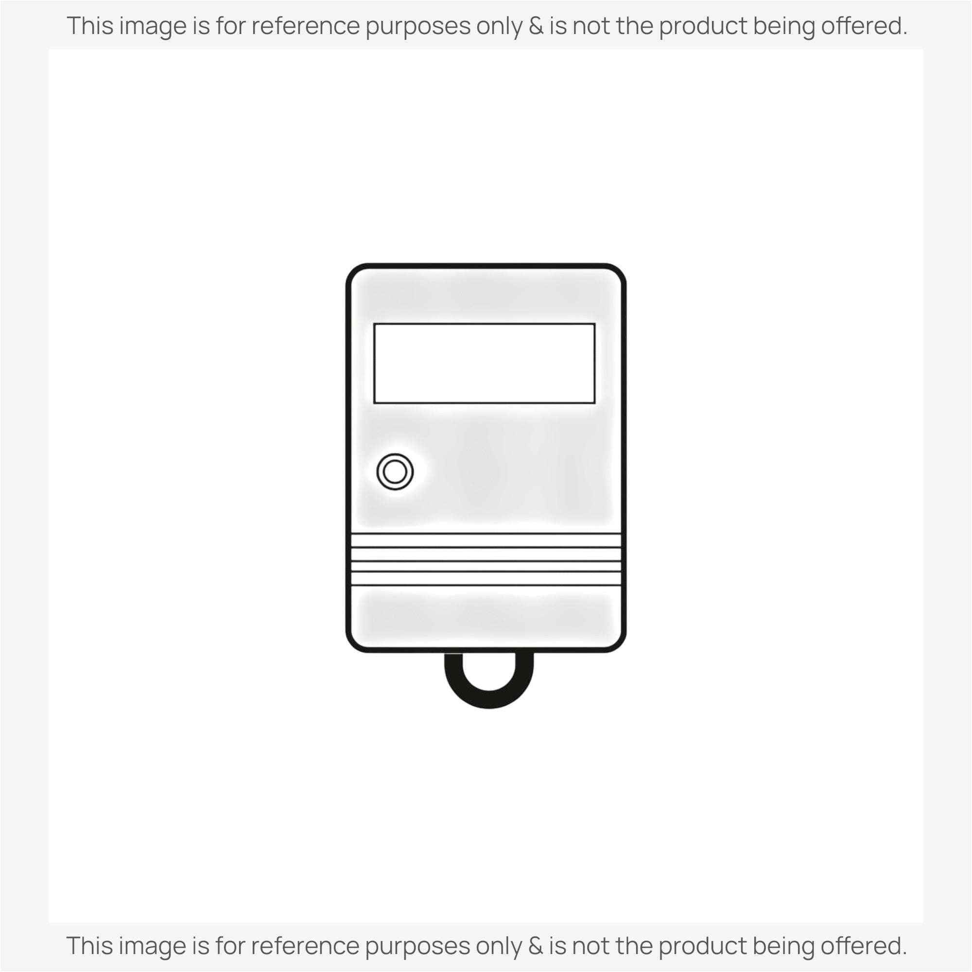 Anderic Substitute for LiftMaster 64LM / 64LMC 1-Button keychain 390 MHz Garage Door Opener Remote Control [375UT-2button]