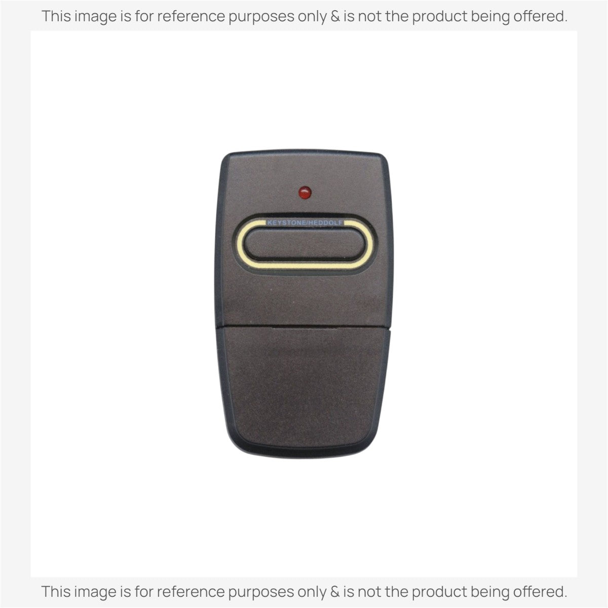 Anderic Substitute for Crusader 390Mhz visor remote 0220390 Garage Door Opener Remote Control [375UT-2button]