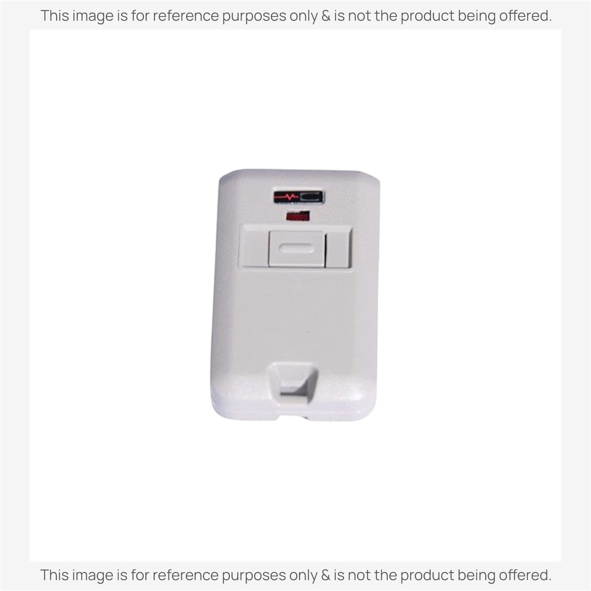 Anderic Substitute for Linear 3060 1-Button 300 Mhz keychain Garage Door Opener Remote Control [375UT-2button]