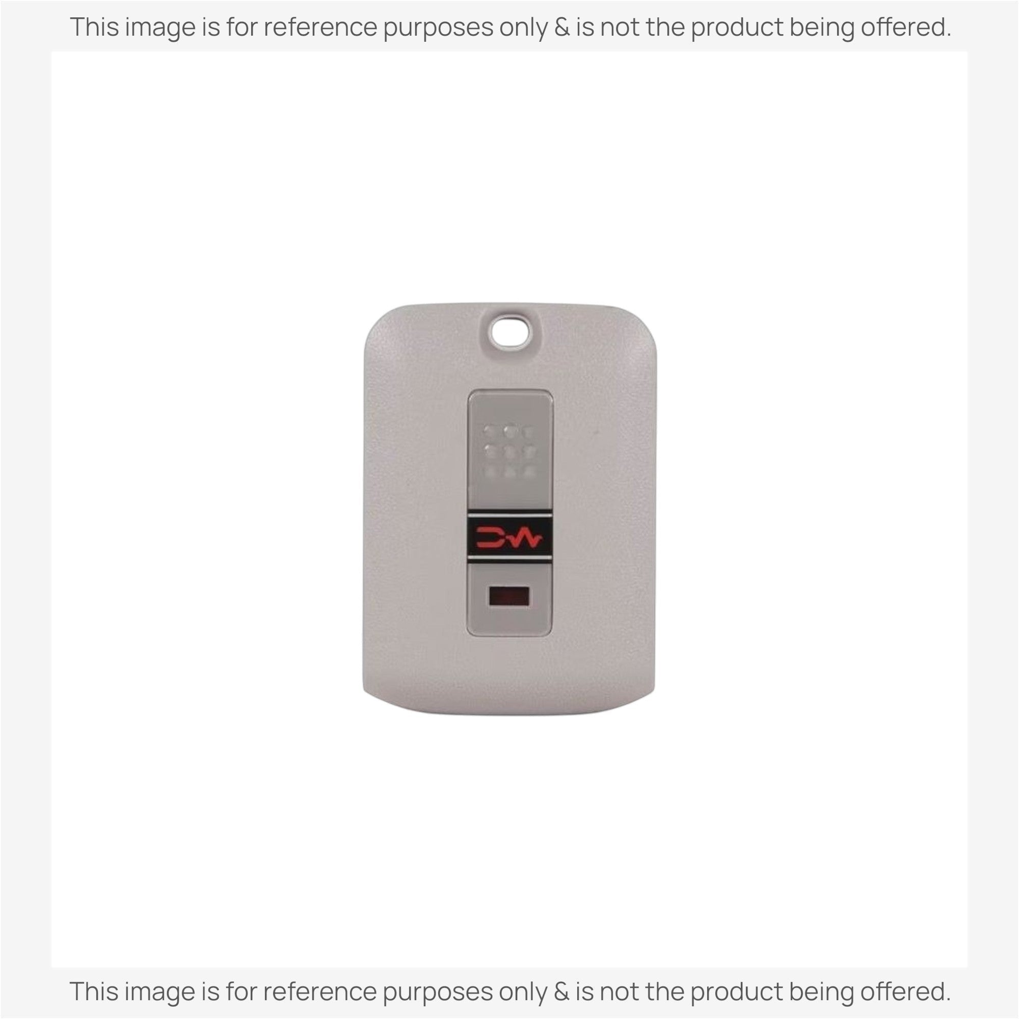 Anderic Substitute for Linear 3070 1-Button 300 MHz keychain Garage Door Opener Remote Control [375UT-2button]