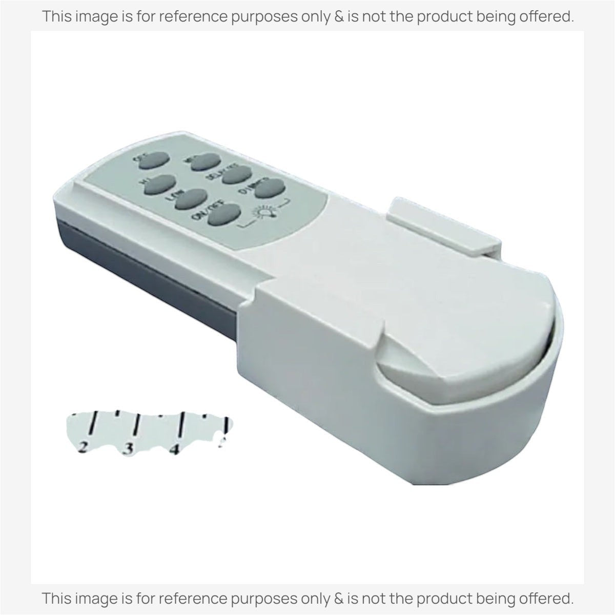 Anderic Substitute Kit for KUJ9301 Ceiling Fan Remote Control [63T-AC83T-KIT]