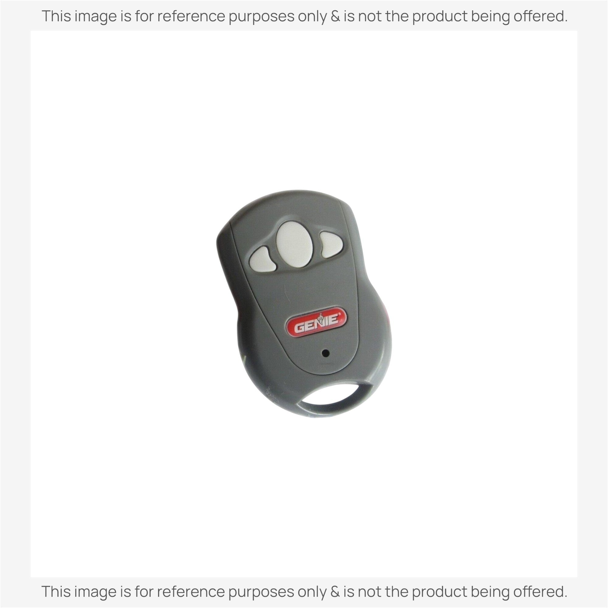 Anderic Substitute for Genie GICT390-3 3-Button Keychain Intellicode Series II 390 MHz Garage Door Opener Remote Control [375UT-3button]