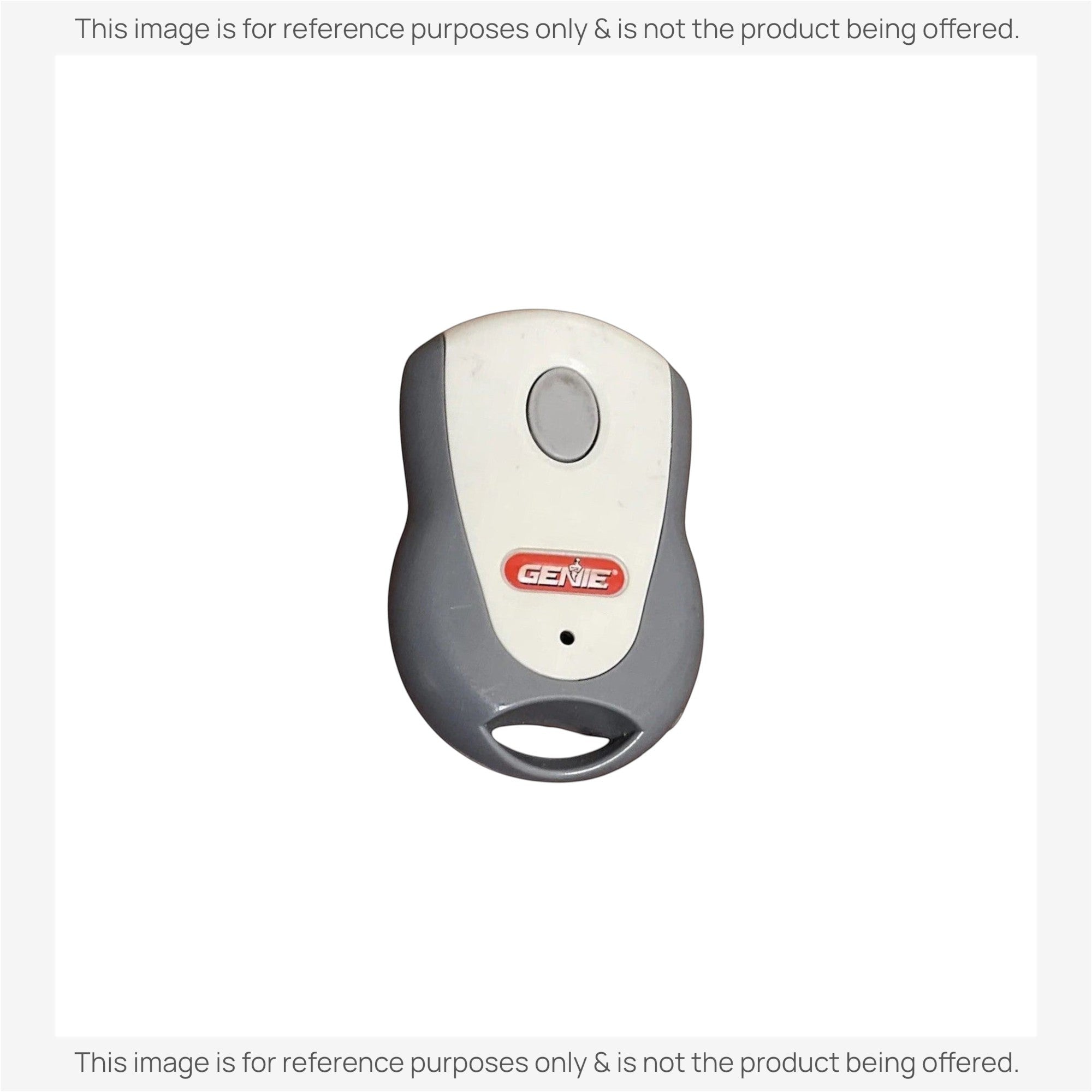 Anderic Substitute for Genie GICTD-1 1-Button 315/390MHz keychain Garage Door Opener Remote Control [375UT-2button]