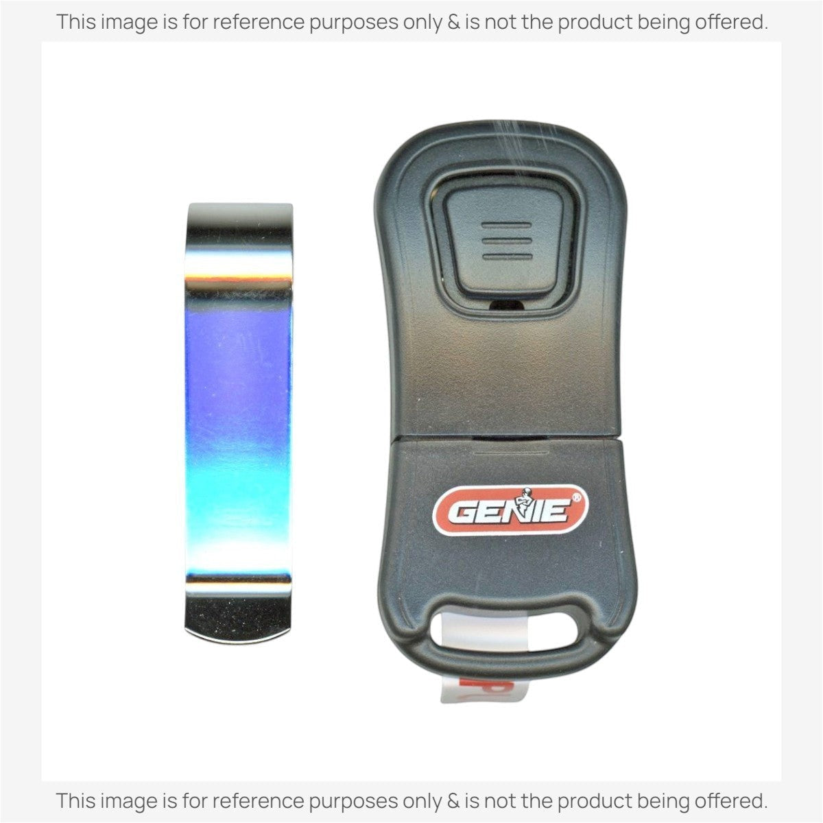 Anderic Substitute for Genie G1TBX 1-button intellicode 315/390 MHz Garage Door Opener Remote Control [G3TBX]
