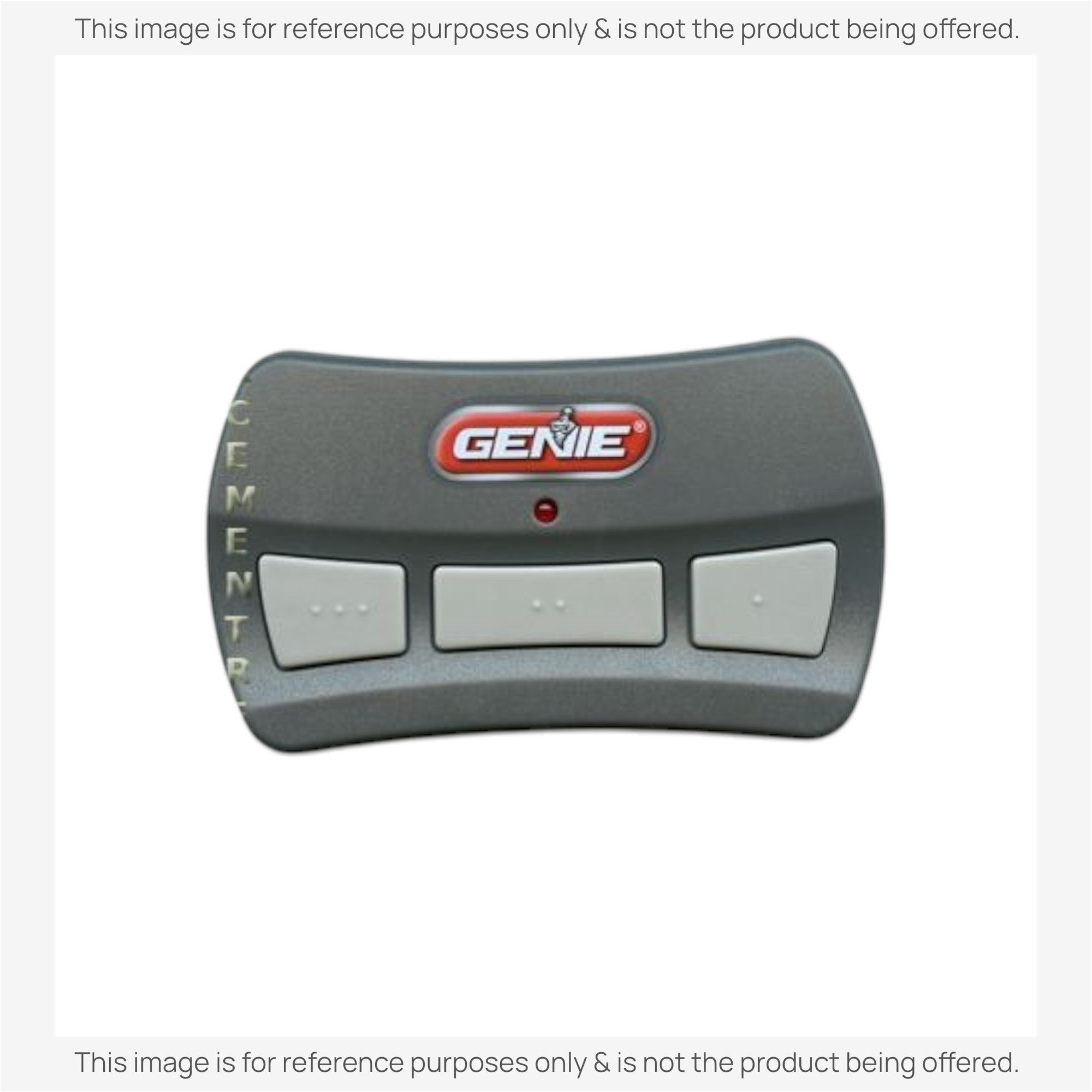 Anderic Substitute for Genie GITR-3 3-Button ACSCTG 390 MHz Intellicode Garage Door Opener Remote Control [G3TBX]