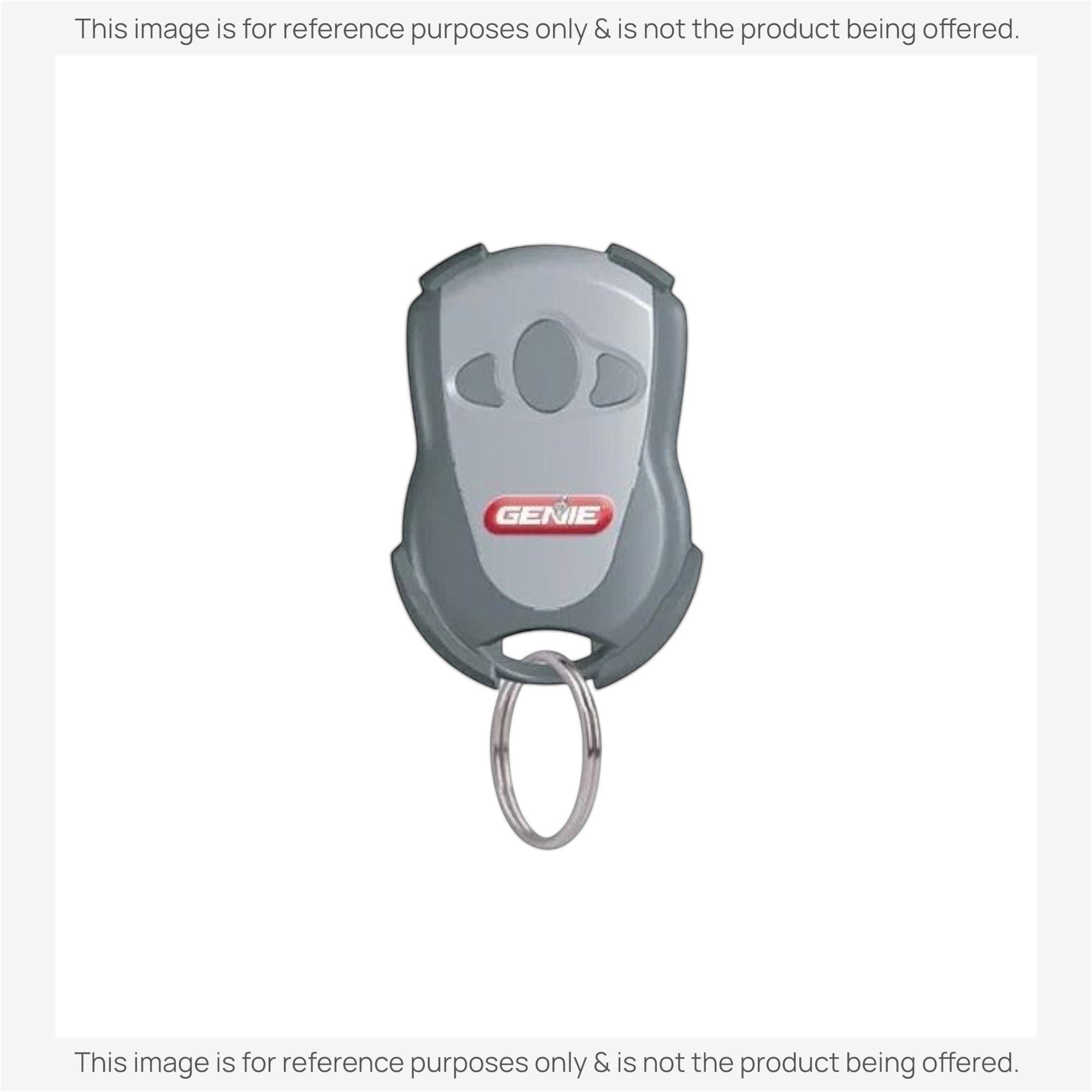 Anderic Substitute for Genie GICTD-3 3-Button keychain 315/390MHz Garage Door Opener Remote Control [890MAX]