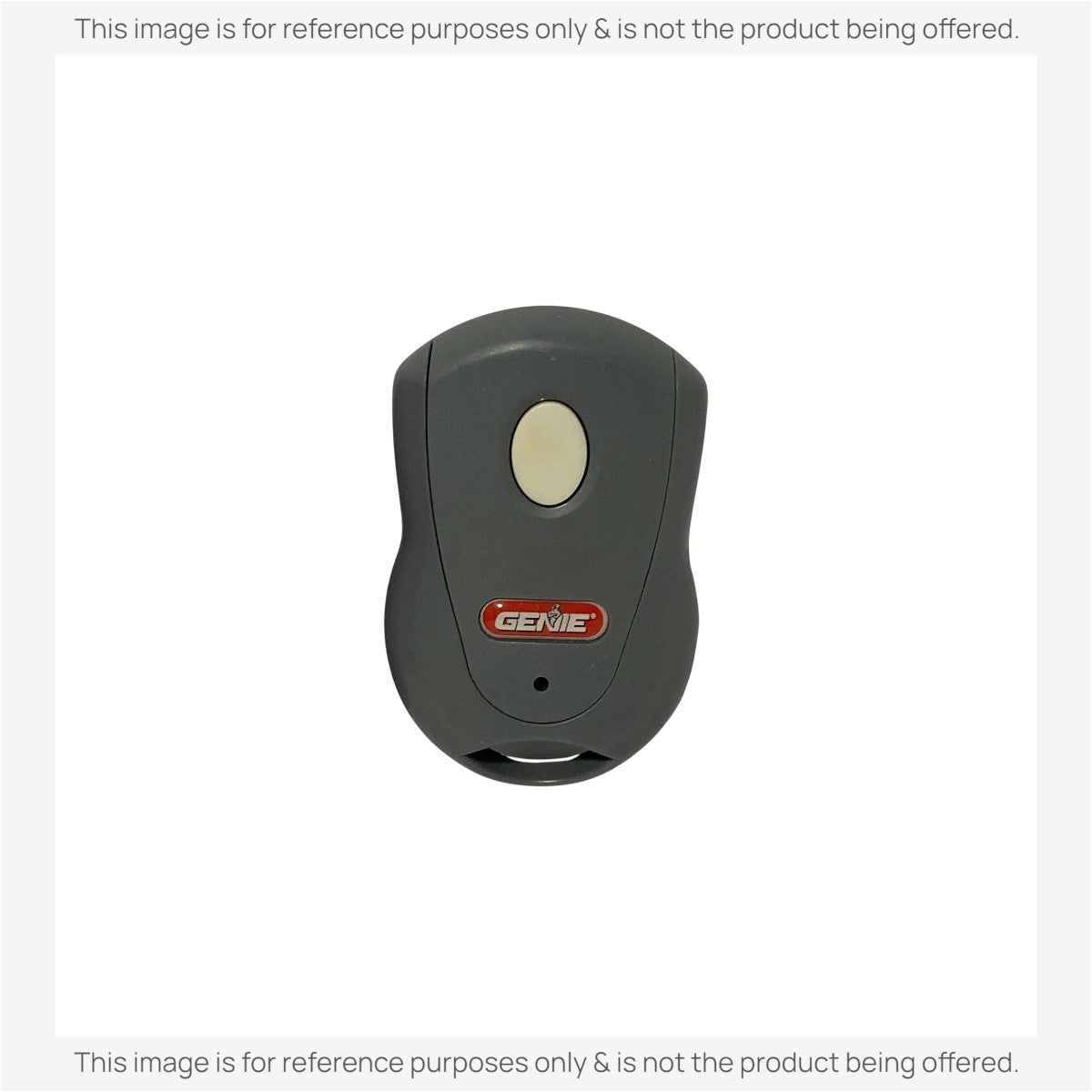Anderic Substitute for Genie GICT390-1 1-Button Keychain Intellicode Series II 390 MHz Garage Door Opener Remote Control [375UT-2button]